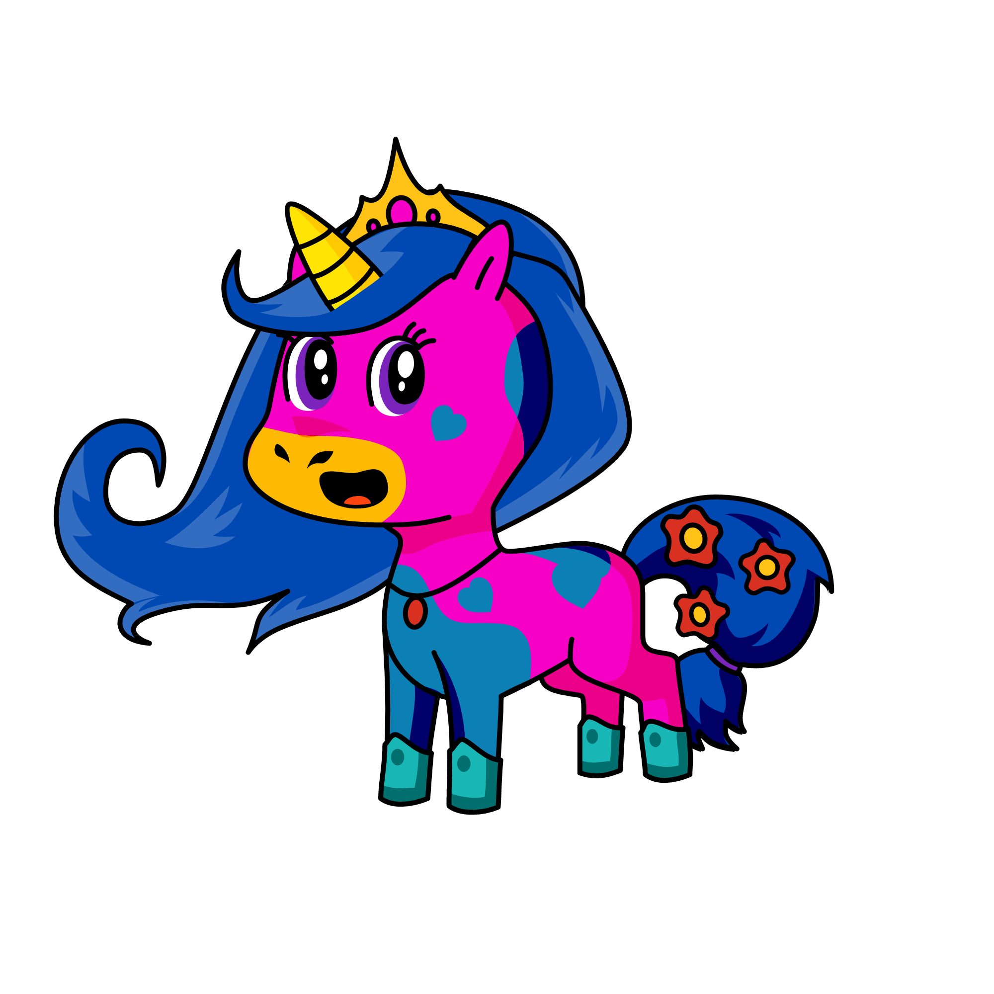 cutiecorn, the unicorn