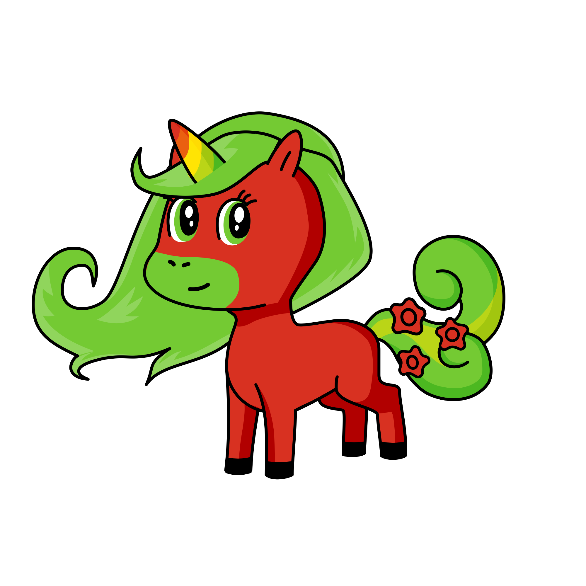 Cherry, the unicorn