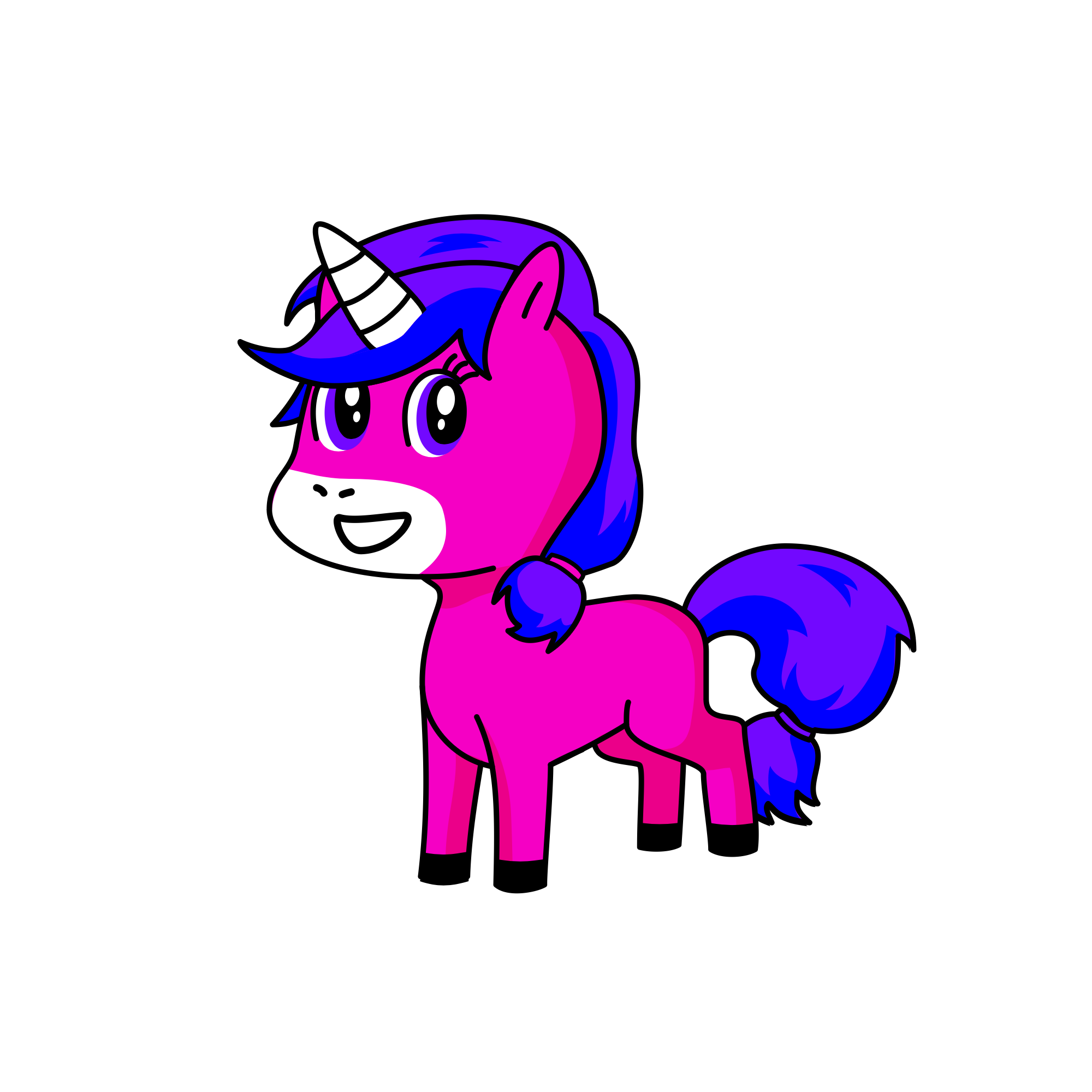 Peace of shit, the unicorn