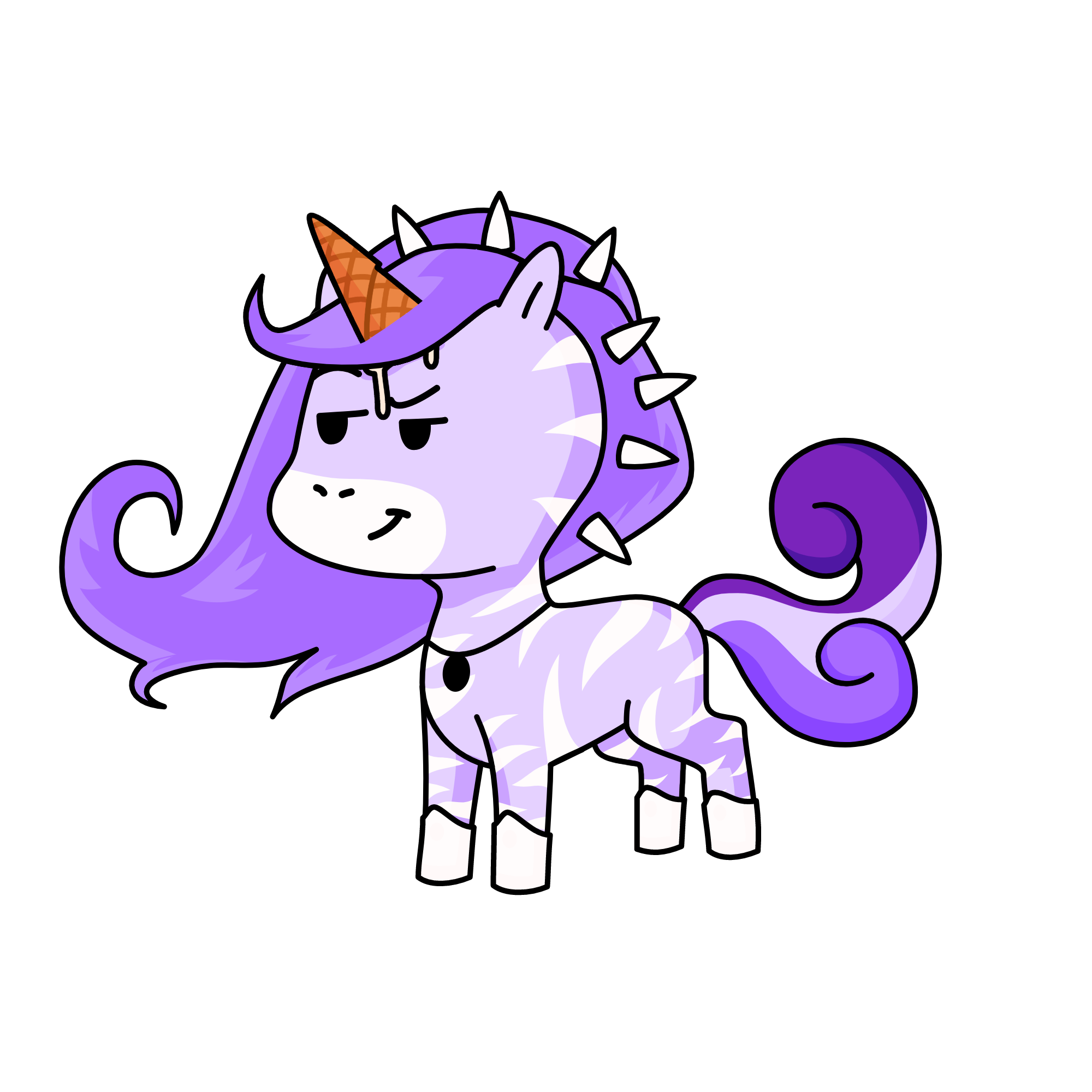 lilac, the unicorn