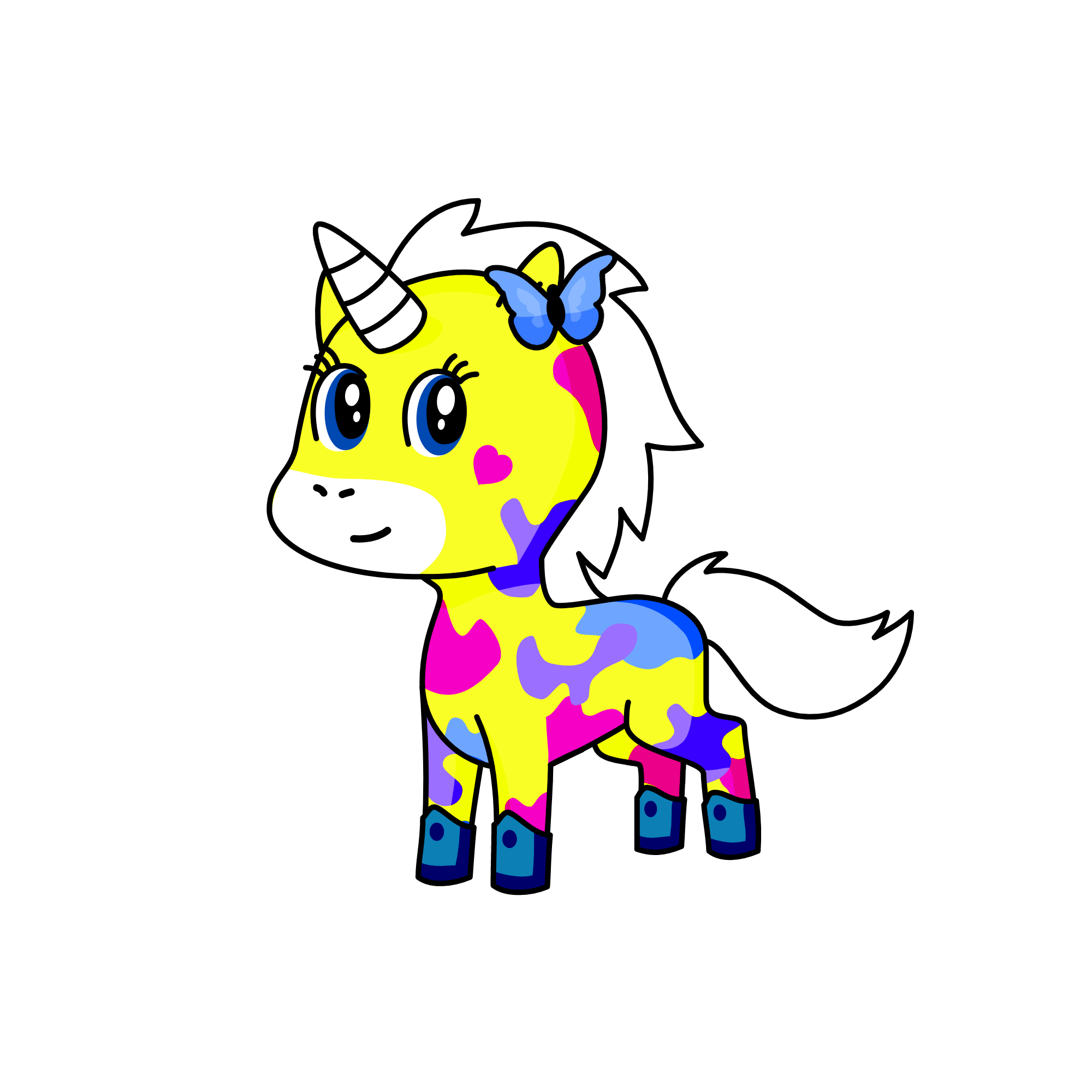 Maisy, the unicorn