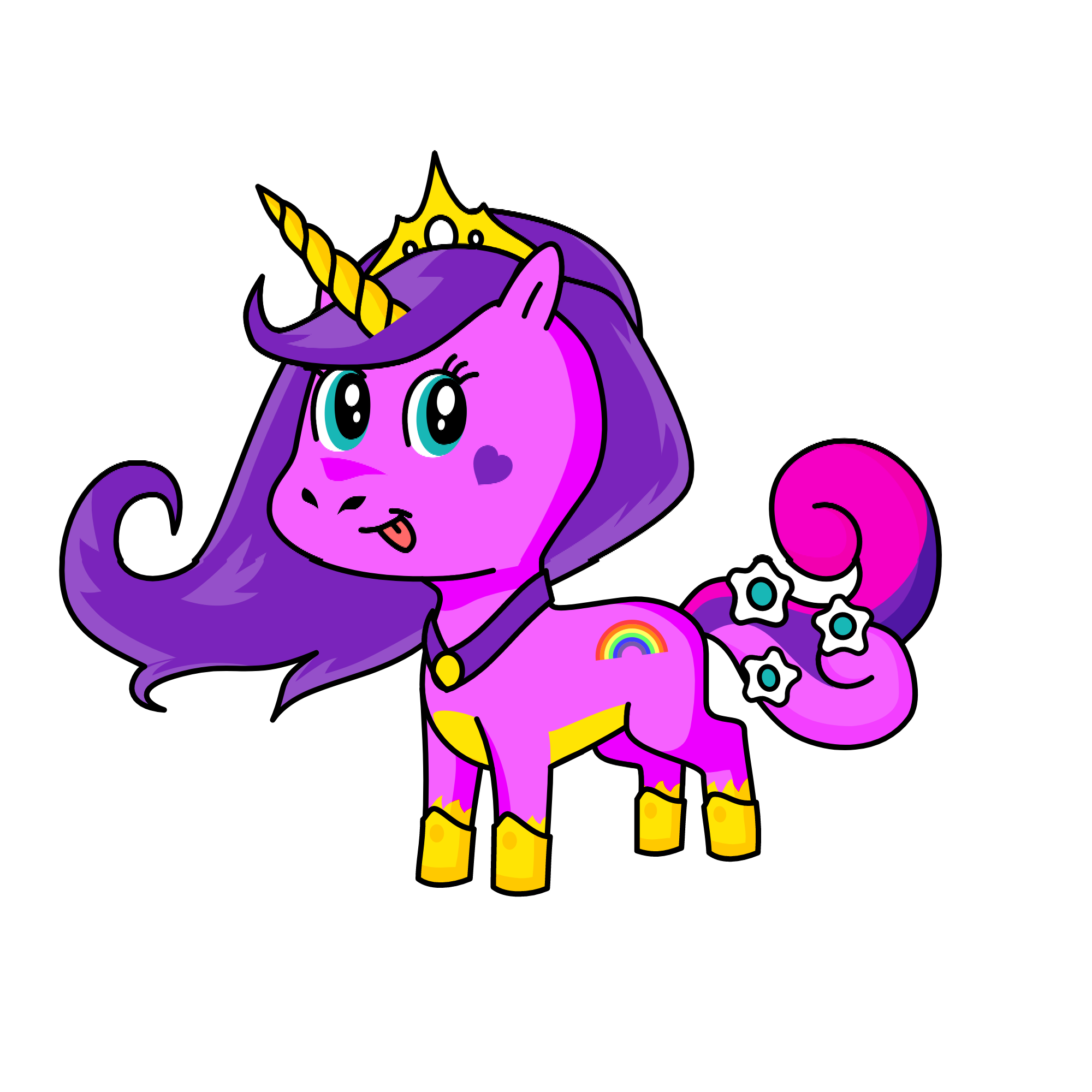 Nightsky, the unicorn