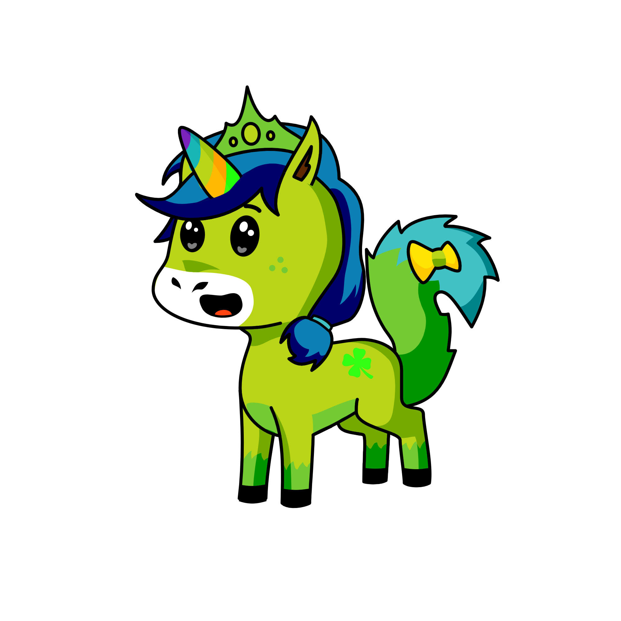 Clover, the unicorn
