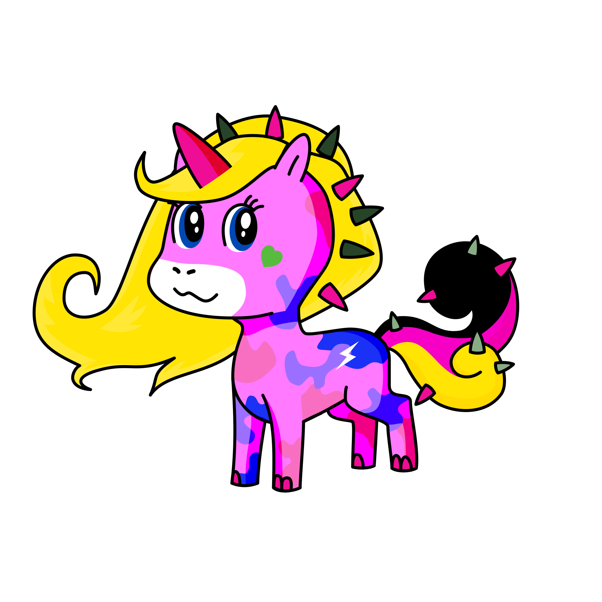 Equestria, the unicorn