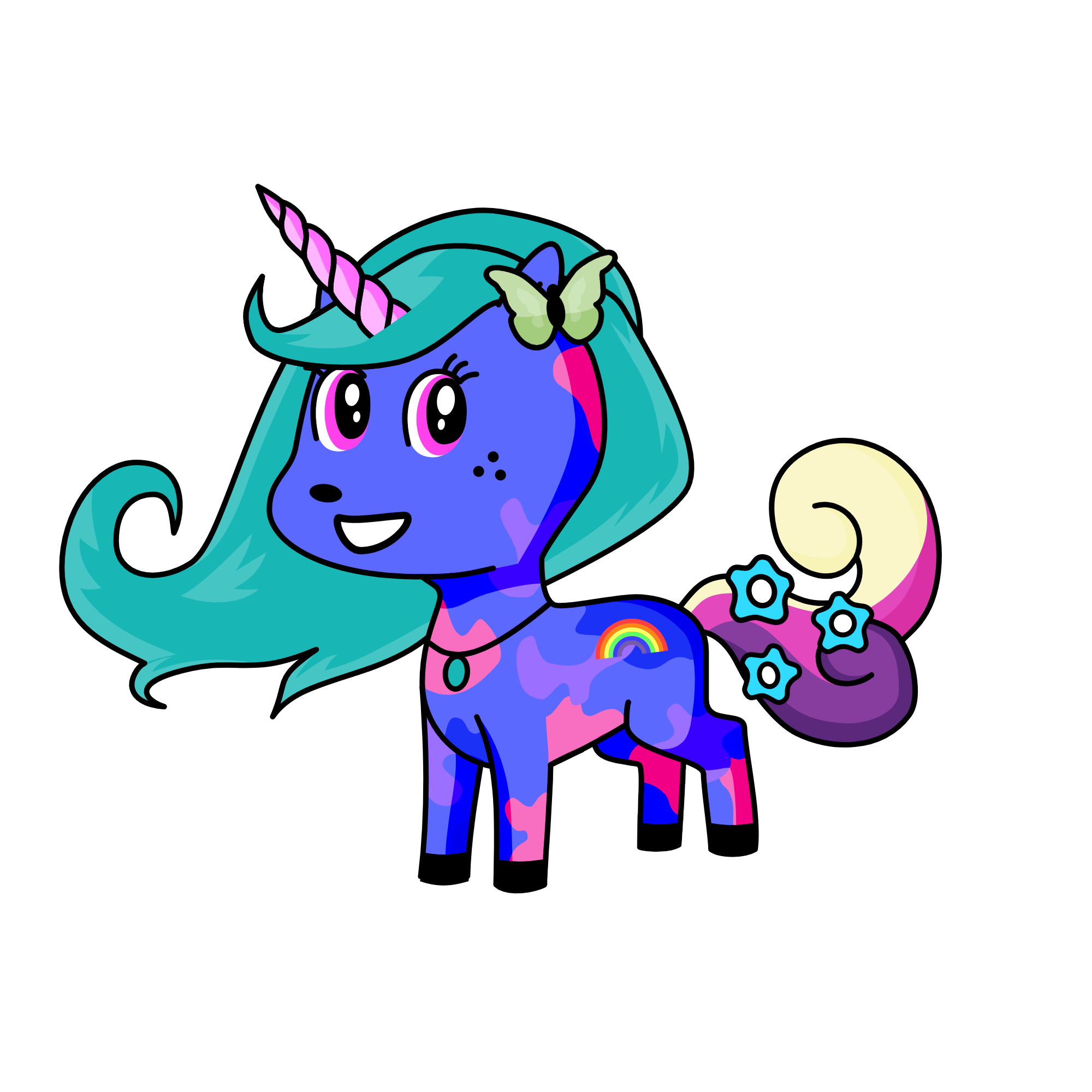Love hugs , the unicorn