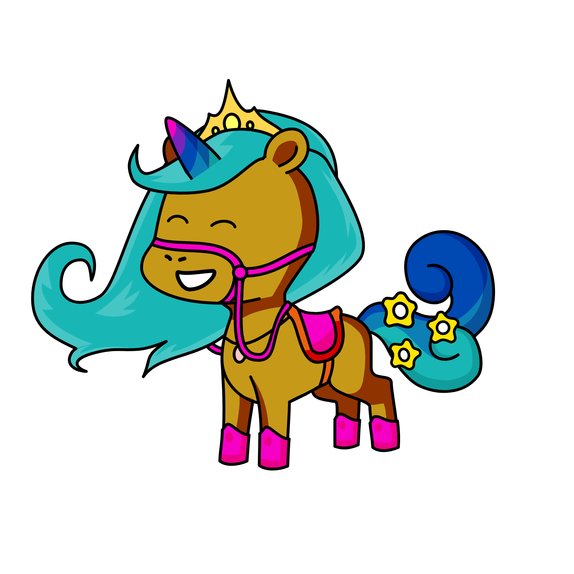 Celestia, the unicorn