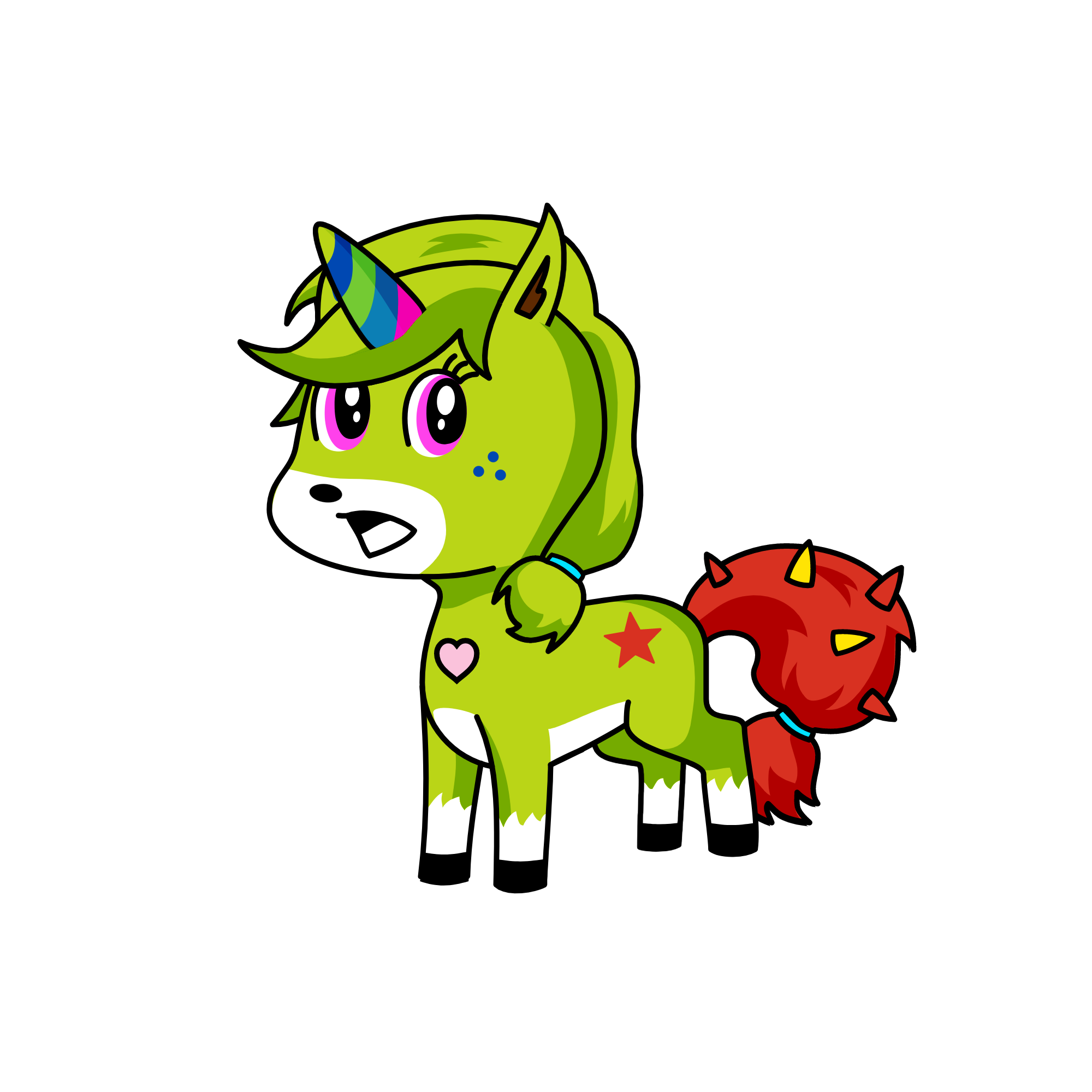Luna, the unicorn