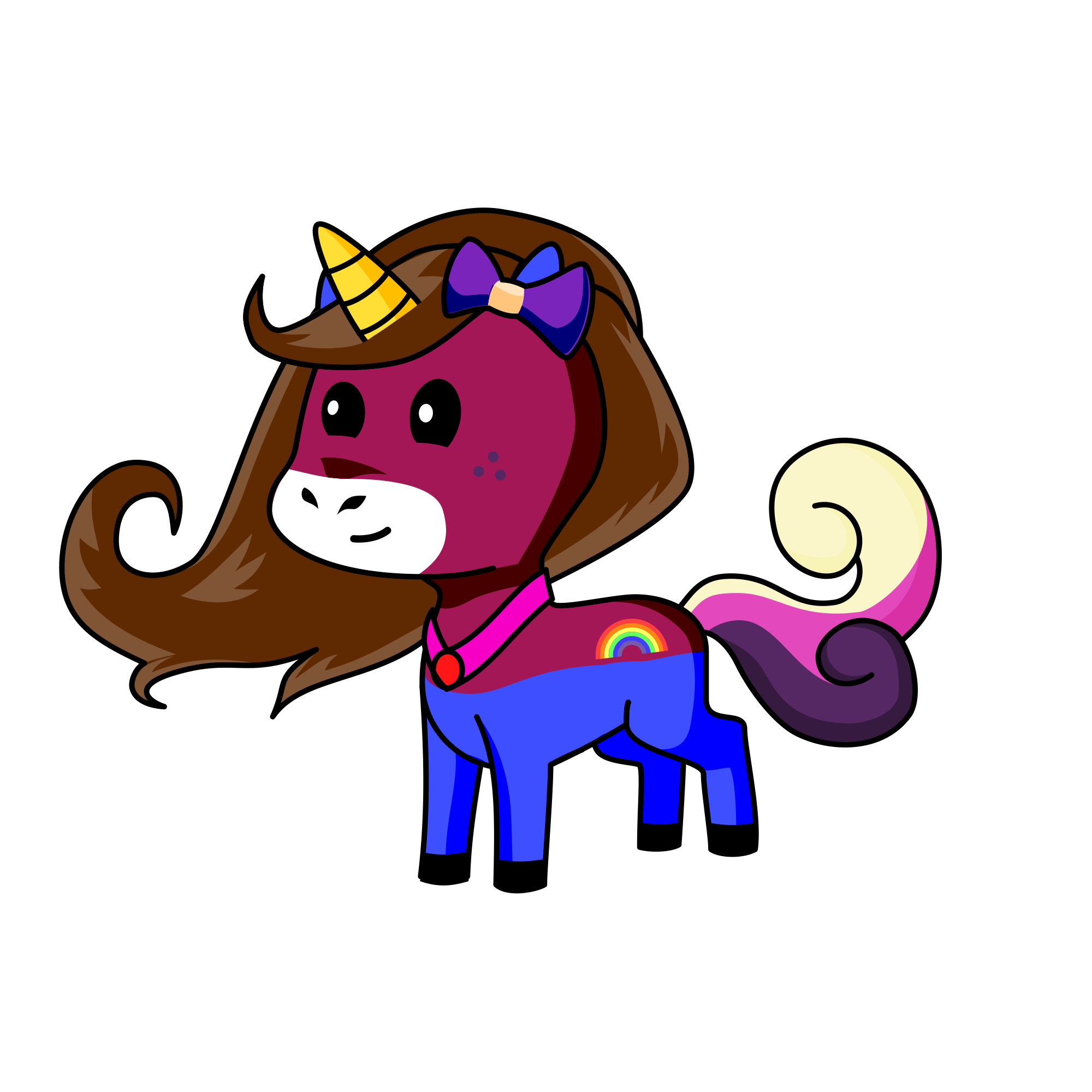 Freya, the unicorn