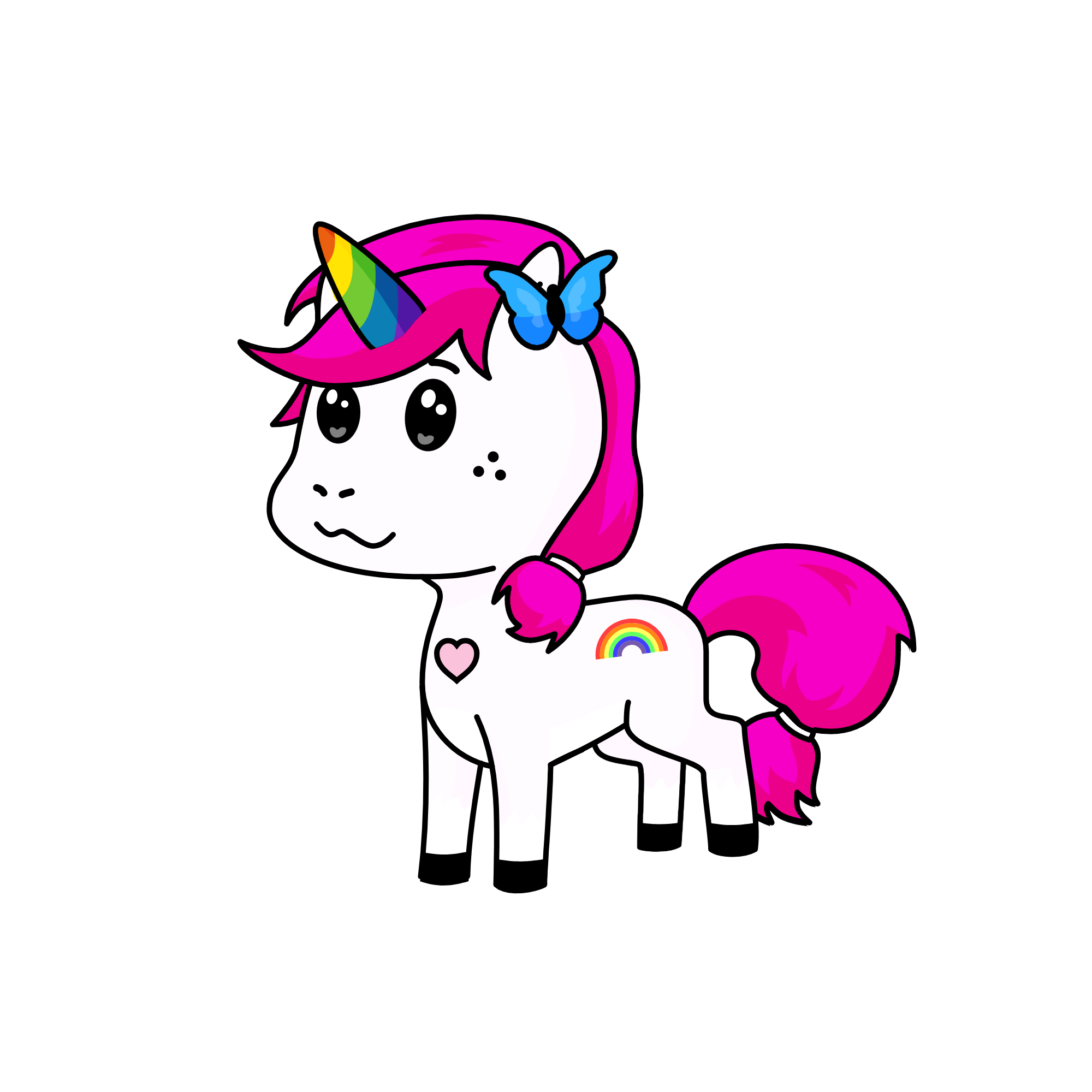 Lilly, the unicorn