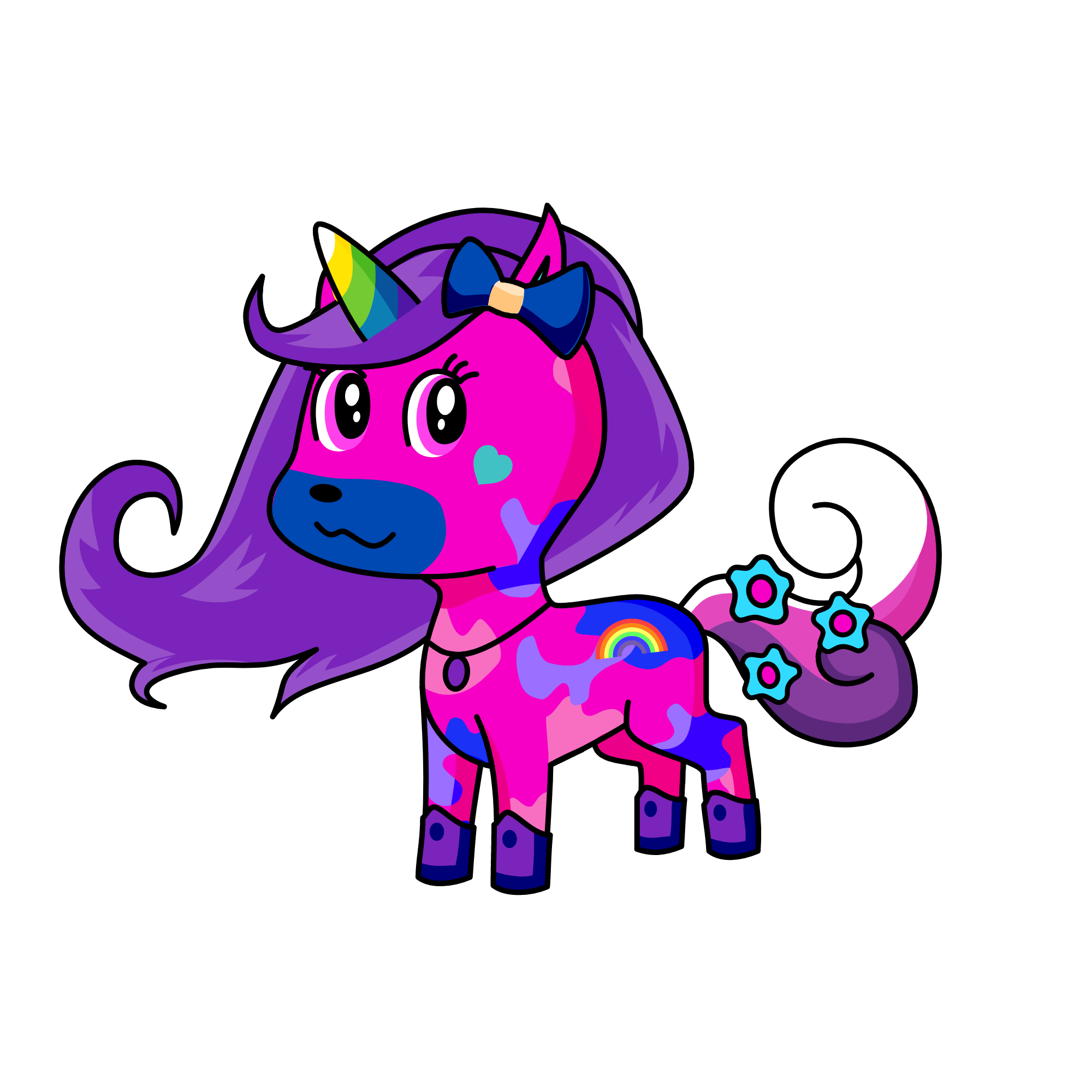 Awesycorn, the unicorn