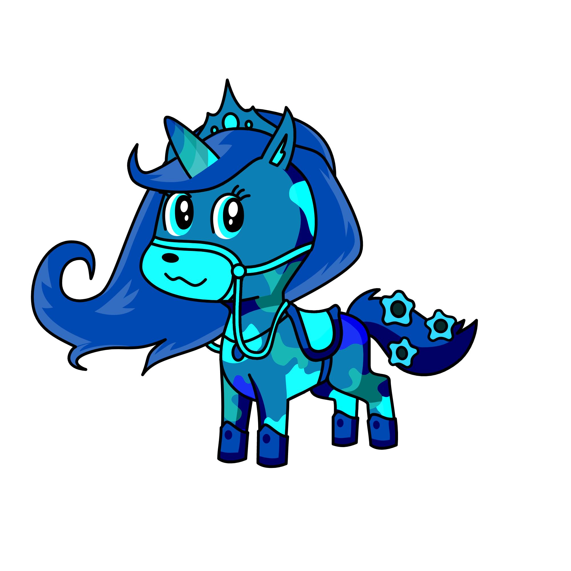 Midnight, the unicorn
