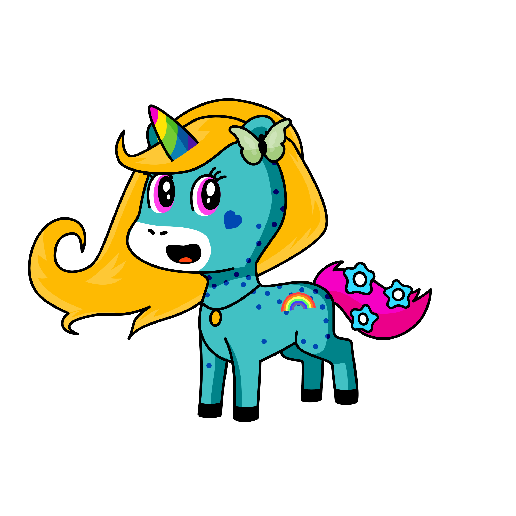 Cookie, the unicorn