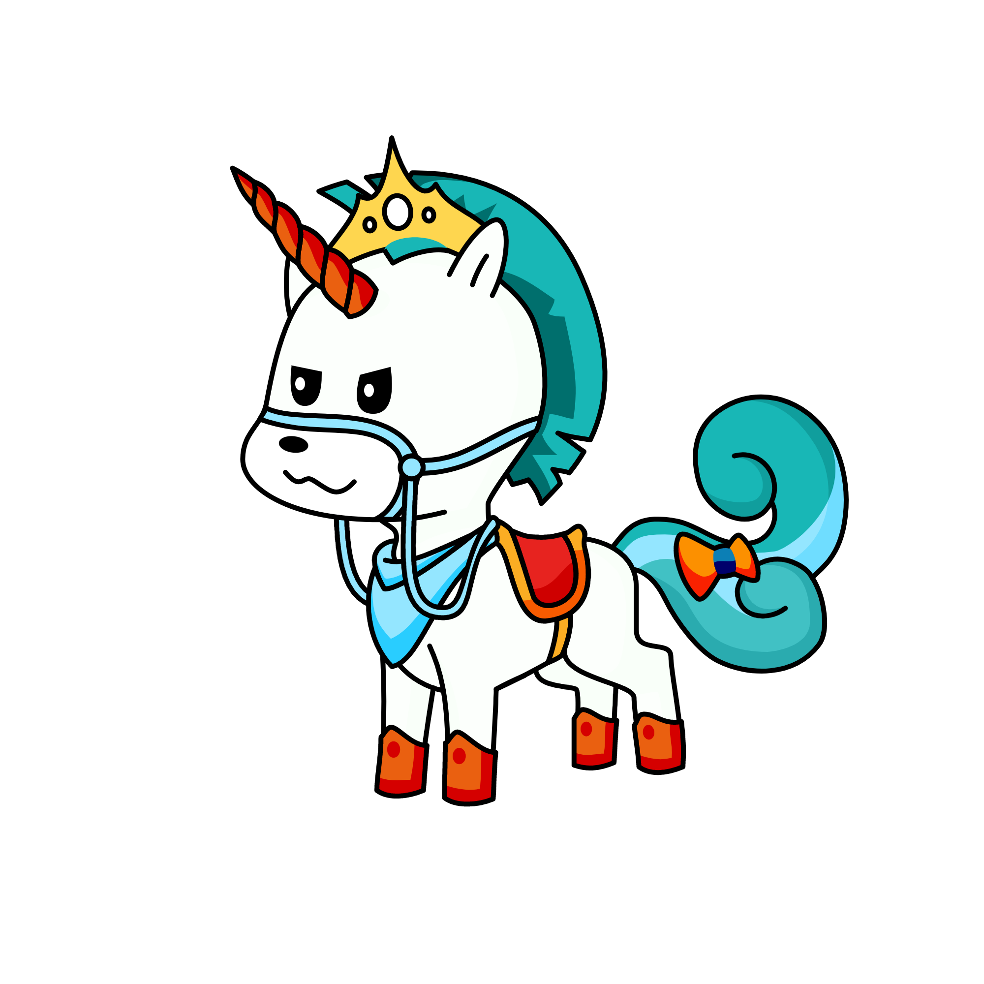 im unicorn truk horse, the unicorn