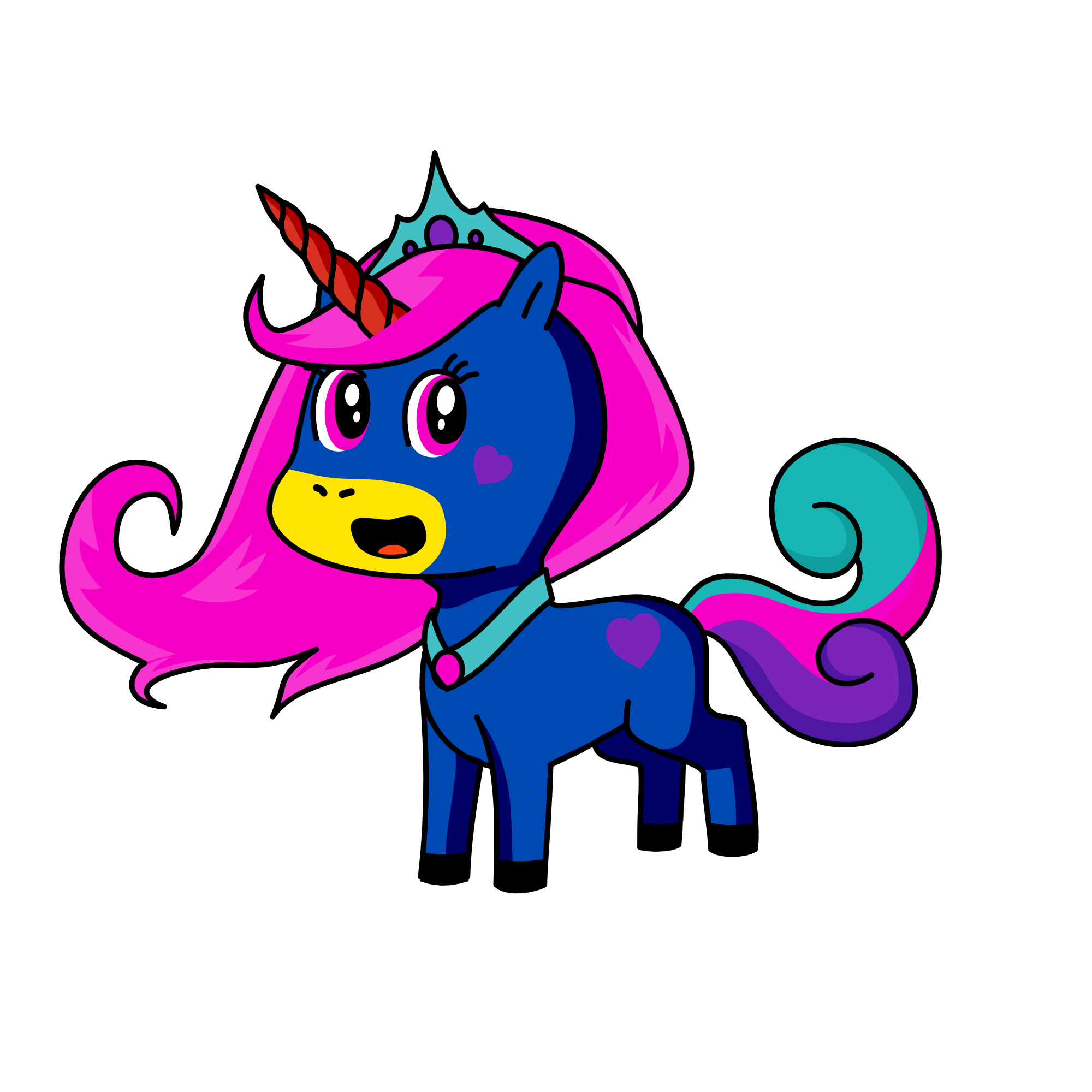 gabby, the unicorn