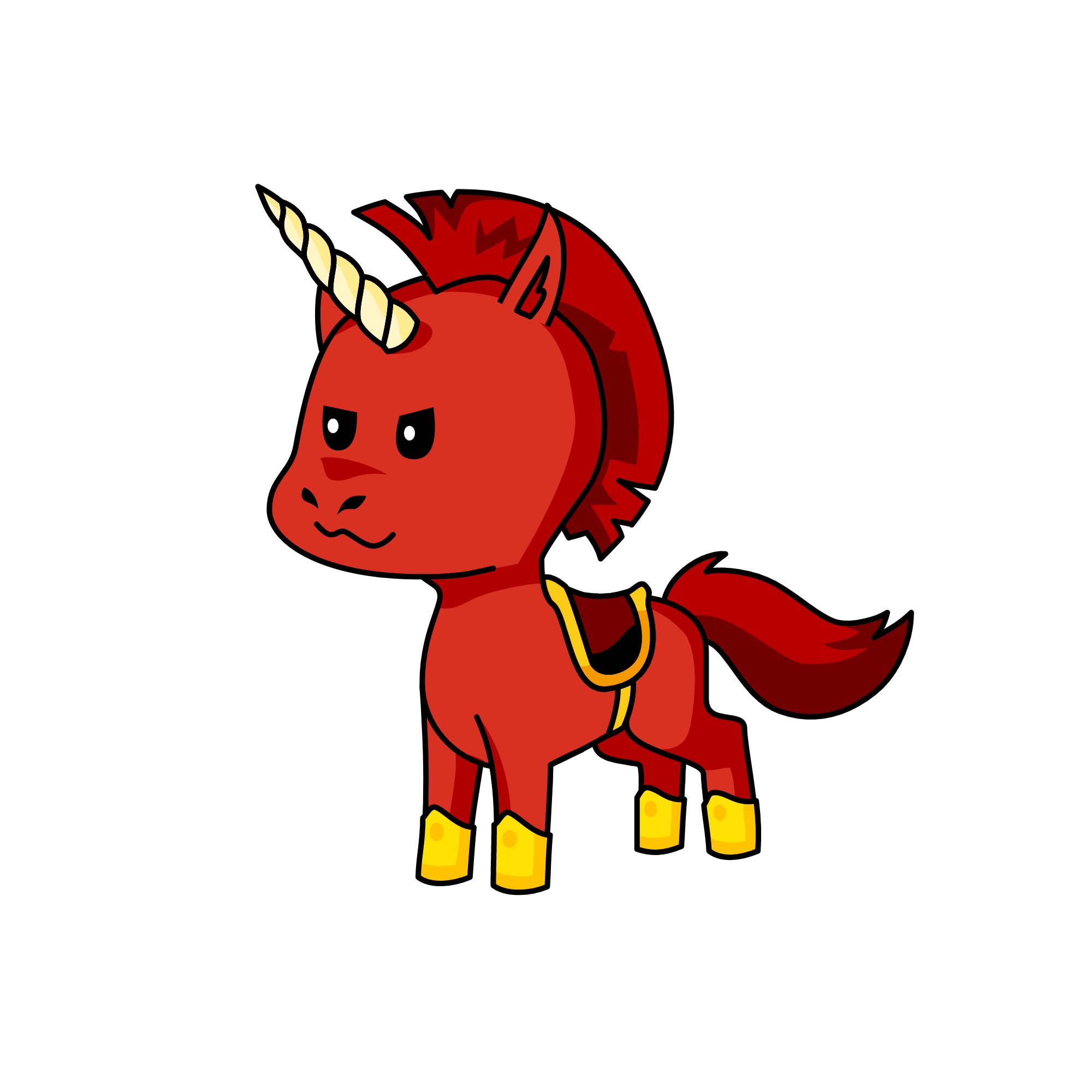 Rover, the unicorn