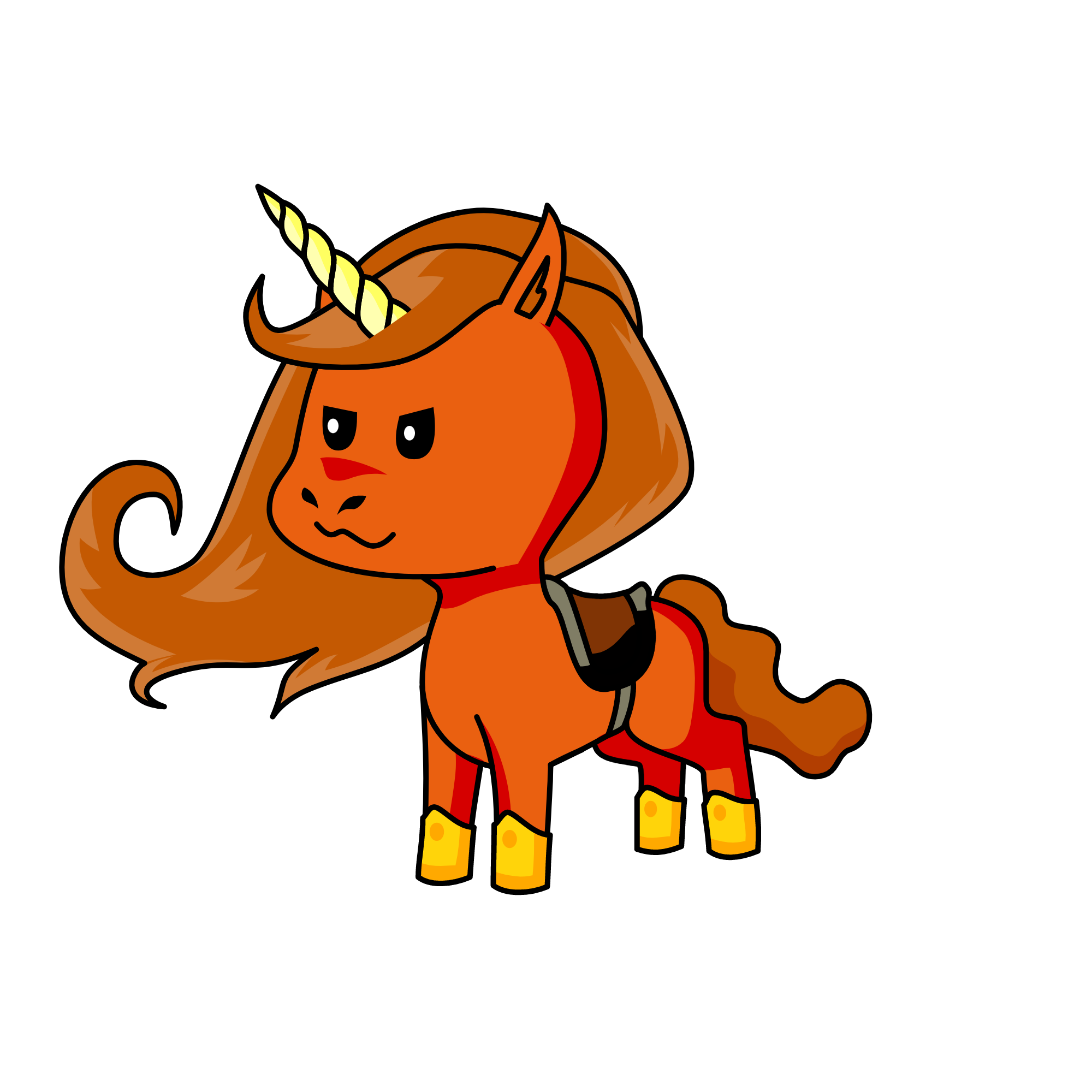 Mars, the unicorn