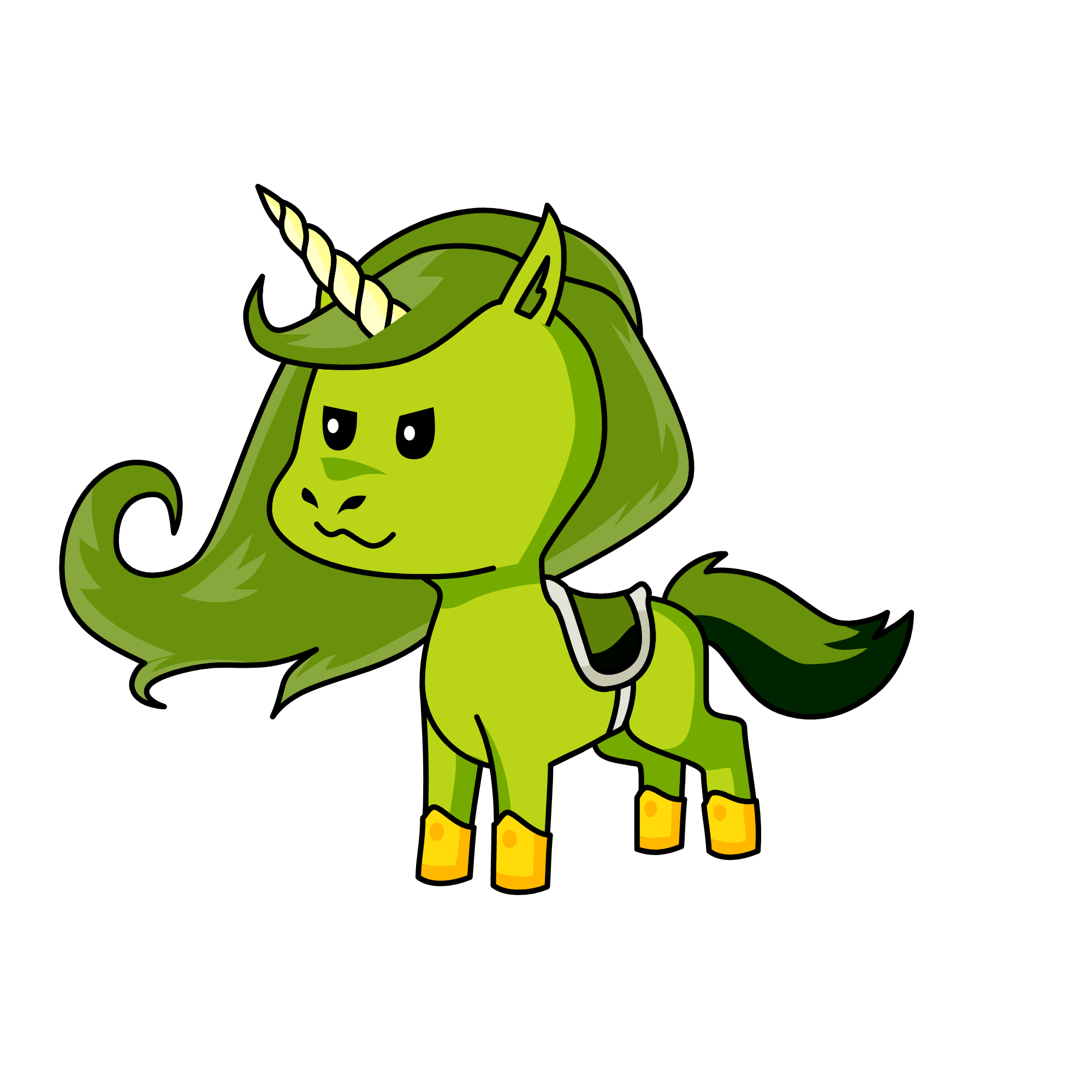 Lime , the unicorn