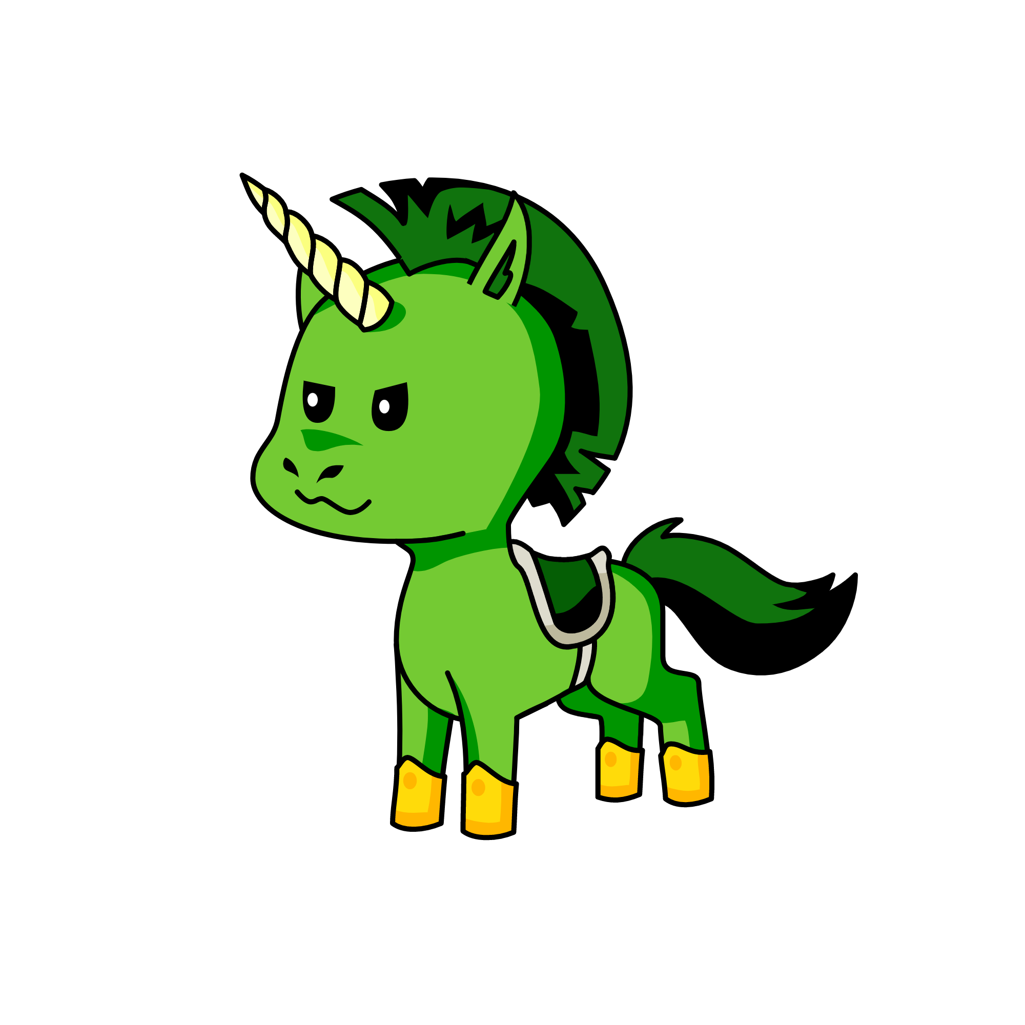 Leaf, the unicorn