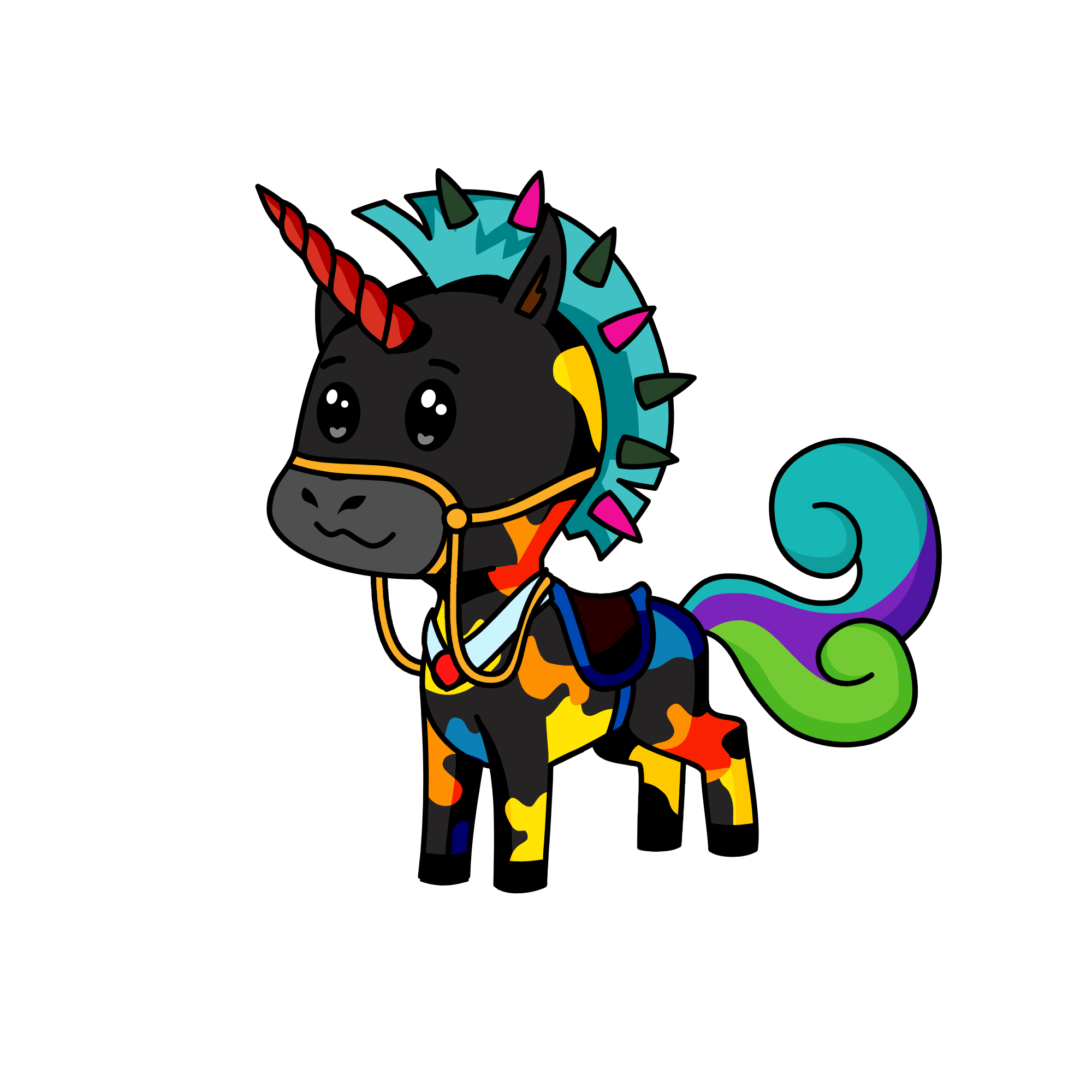 Pony, the unicorn