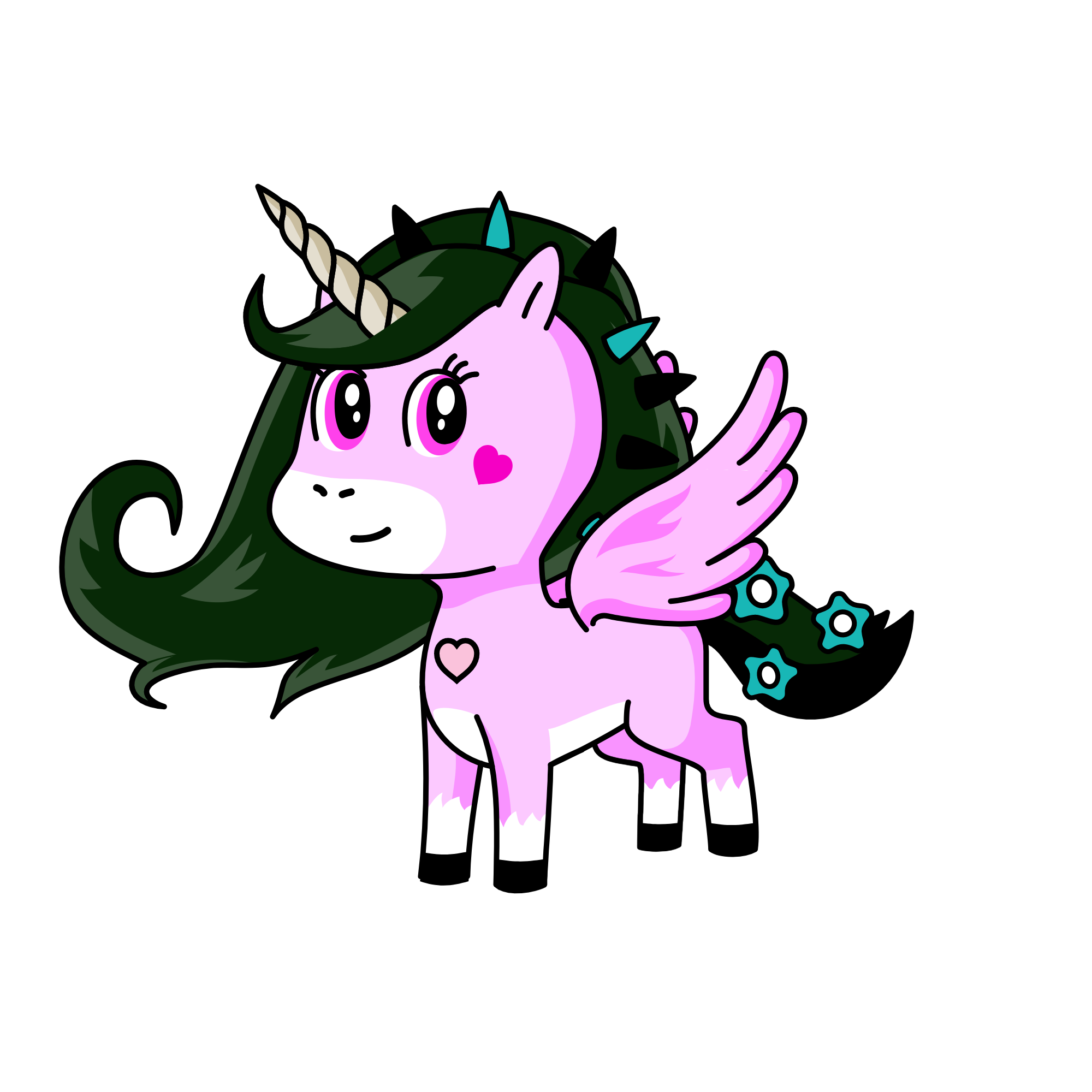 chica, the unicorn