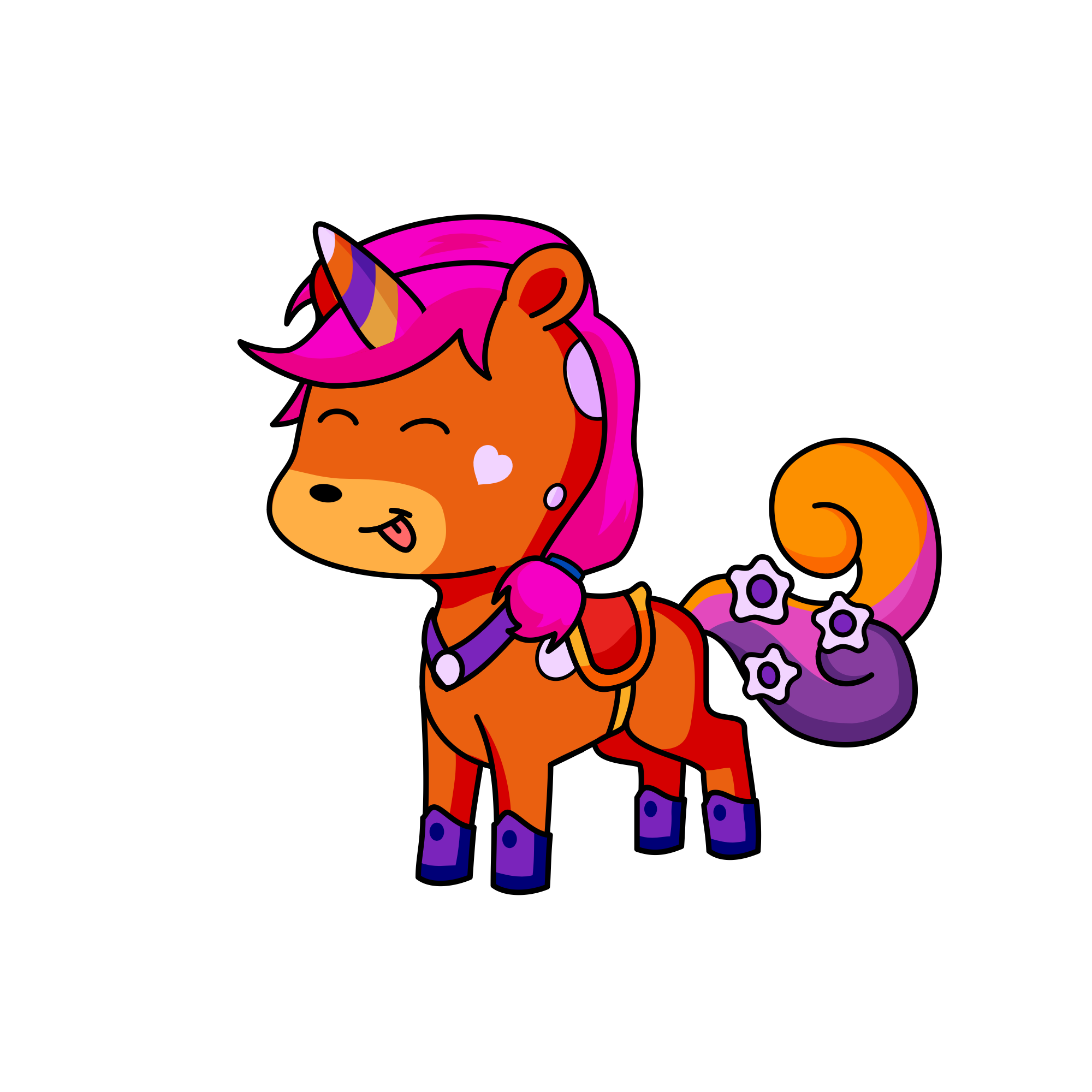 Poppy, the unicorn