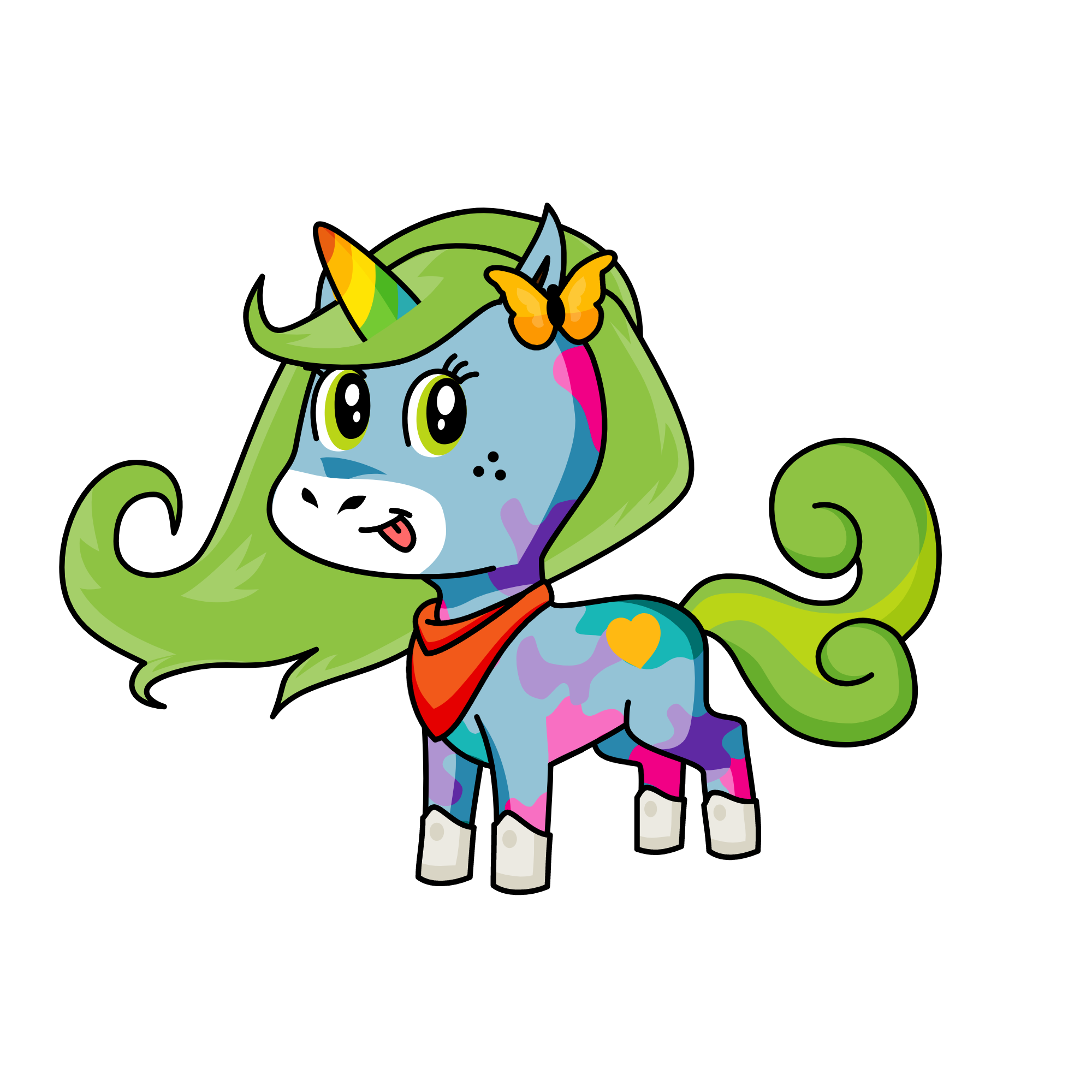 Mimi, the unicorn