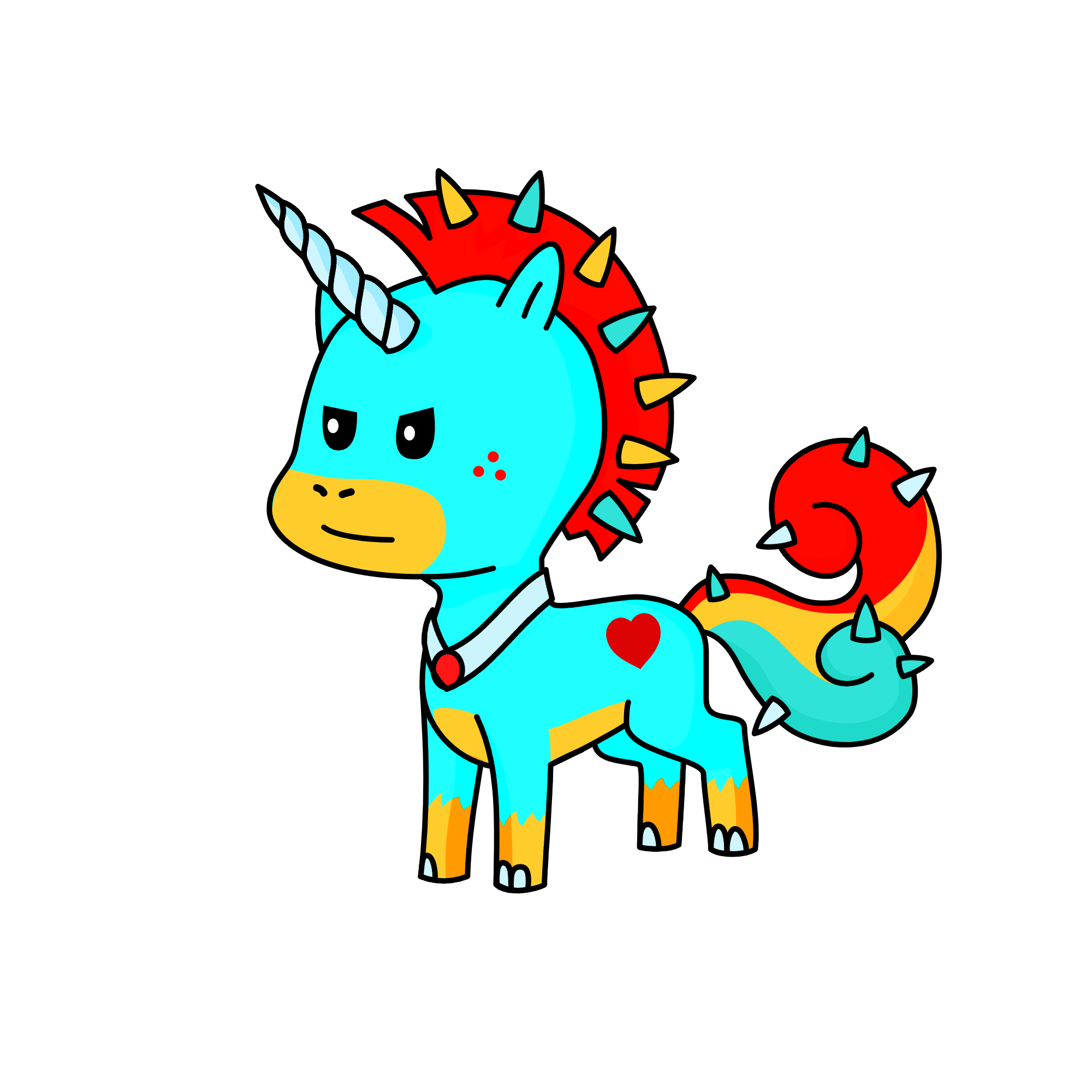 Warrior, the unicorn