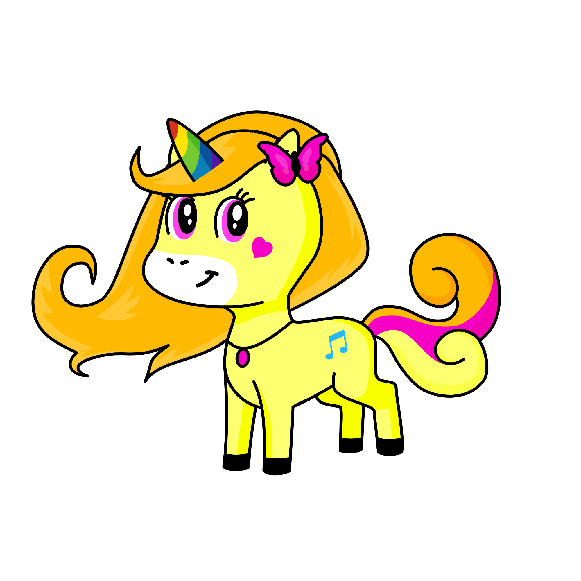 the artic, the unicorn