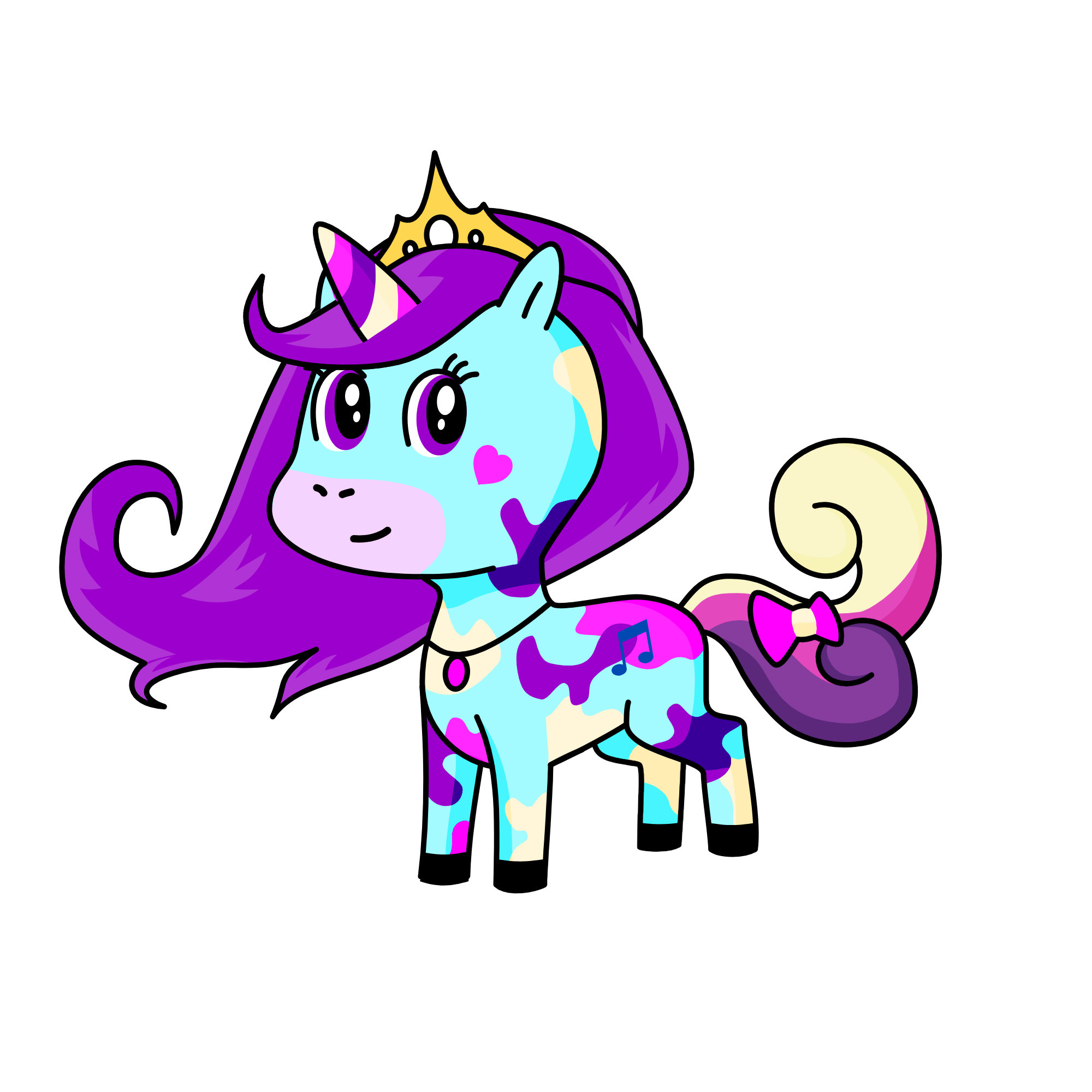 Carabella-the-great, the unicorn