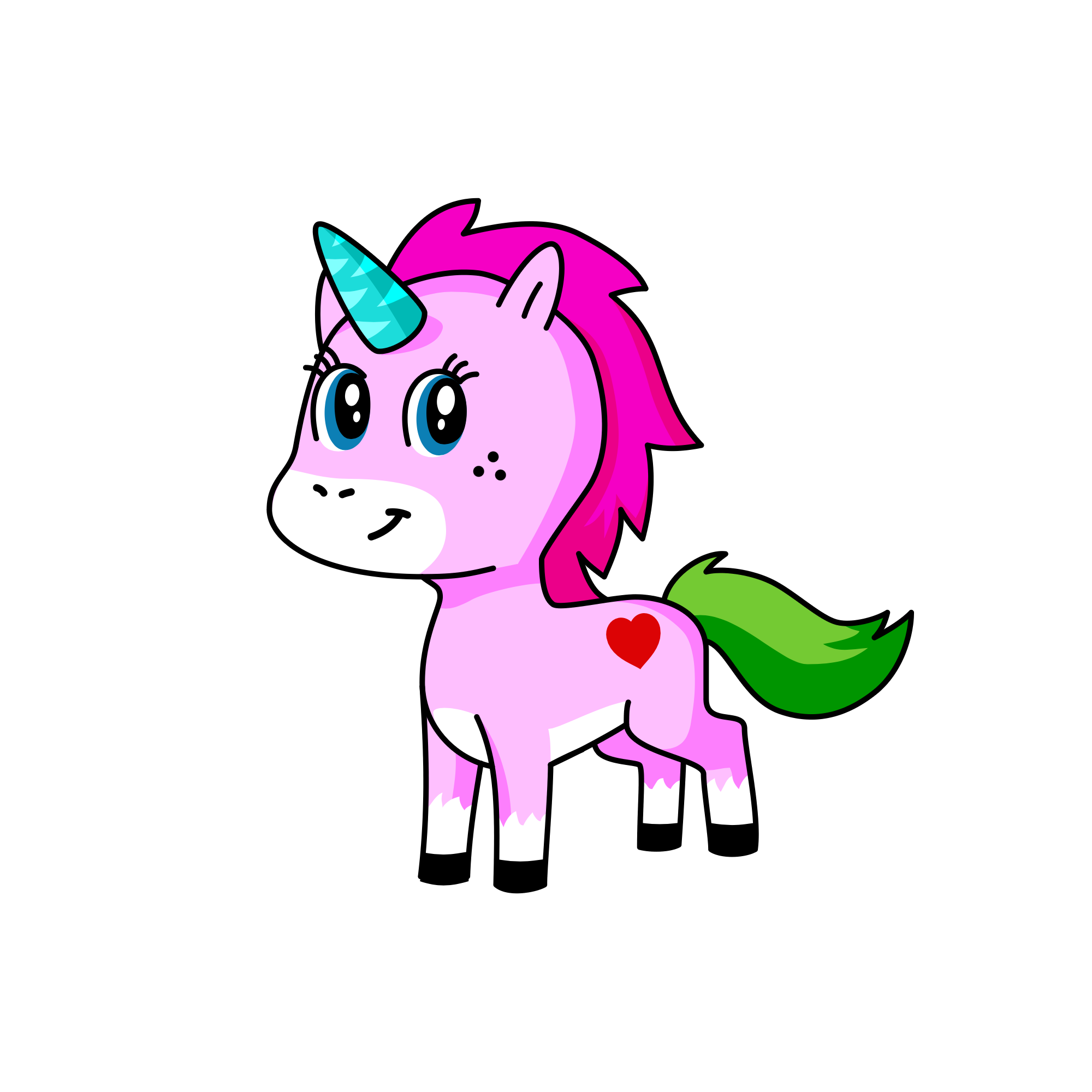 Cristiana, the unicorn