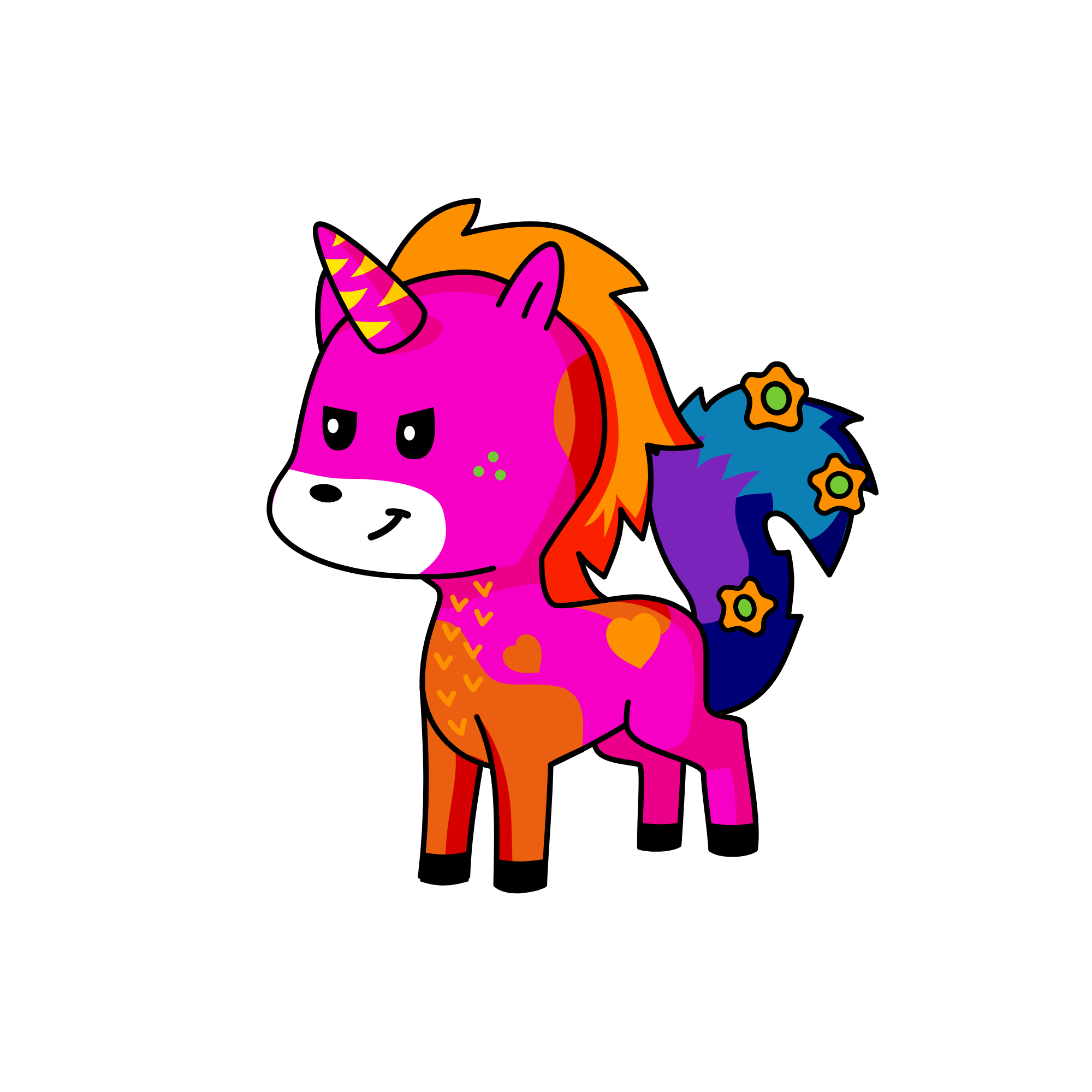 BLub, the unicorn