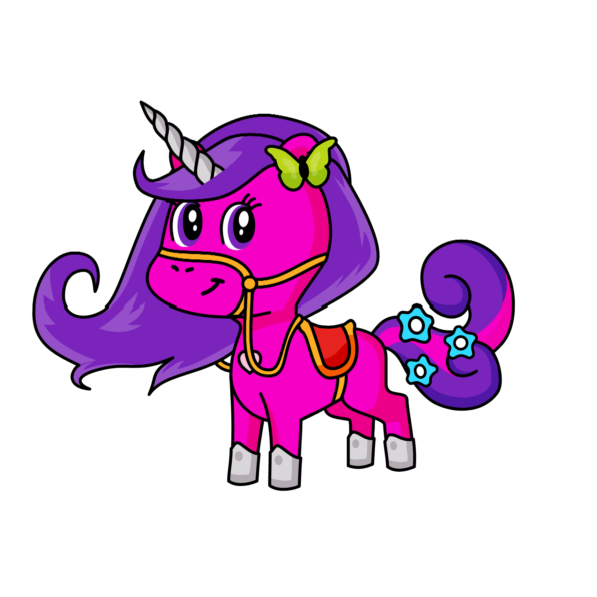 Midnight, the unicorn