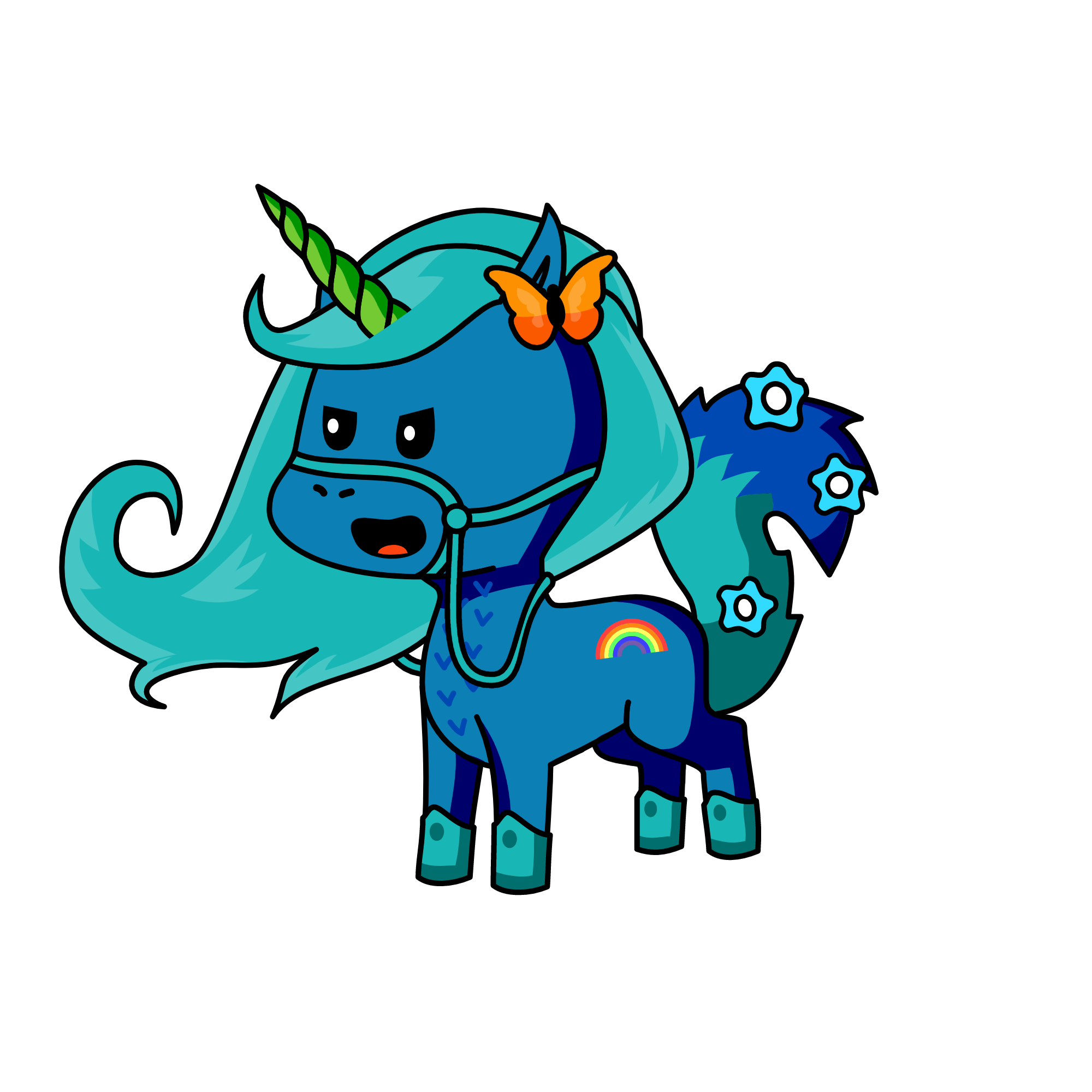 blueacorn, the unicorn