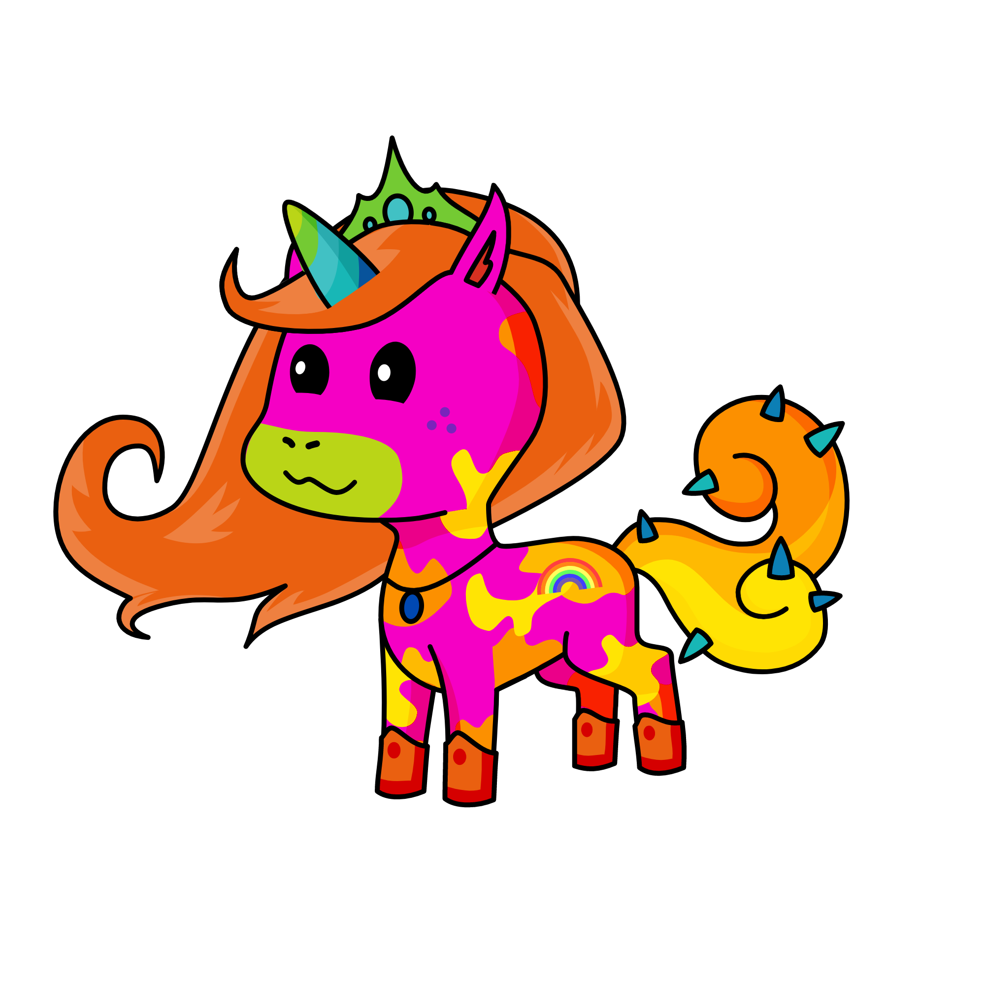 GAYROCKS, the unicorn