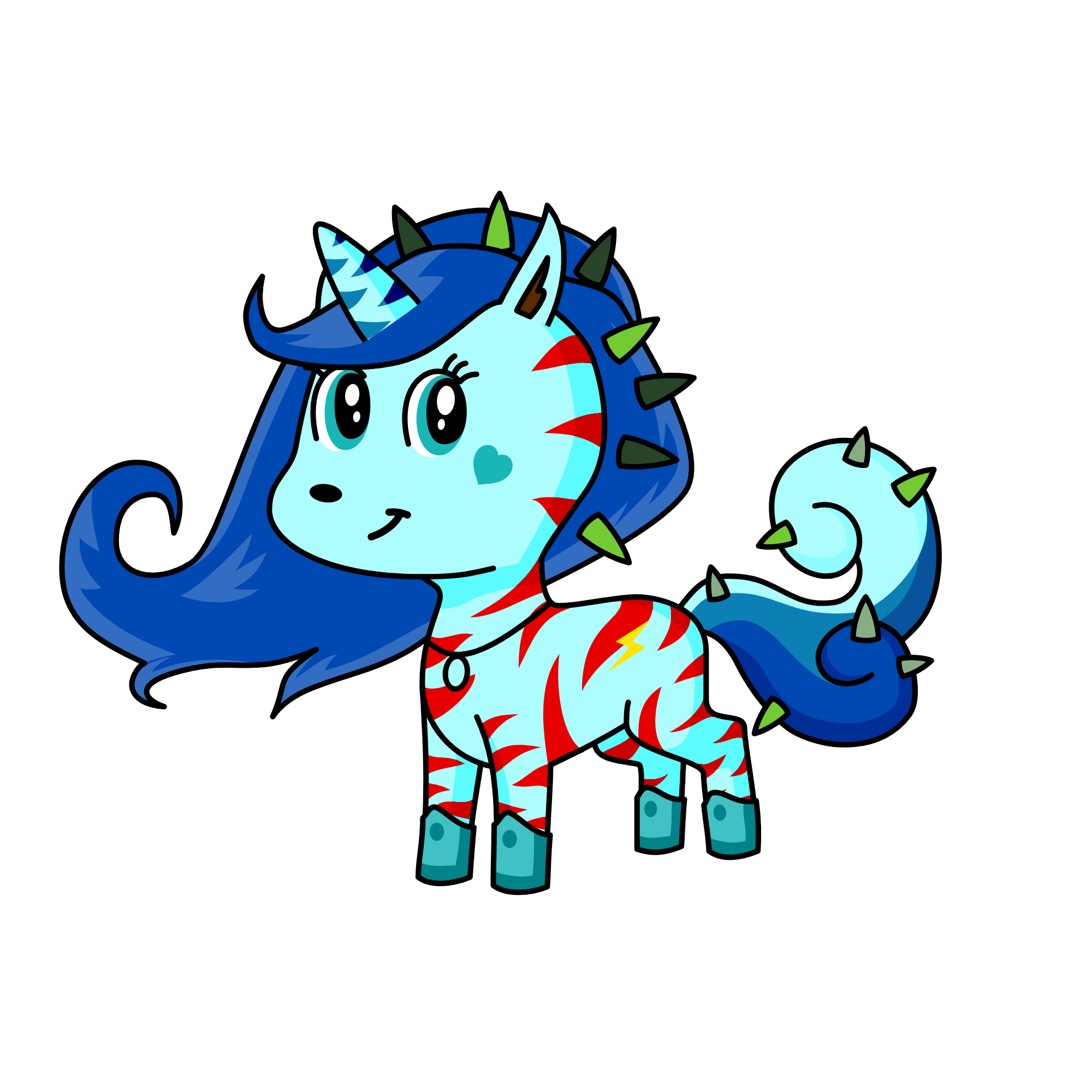 nini, the unicorn