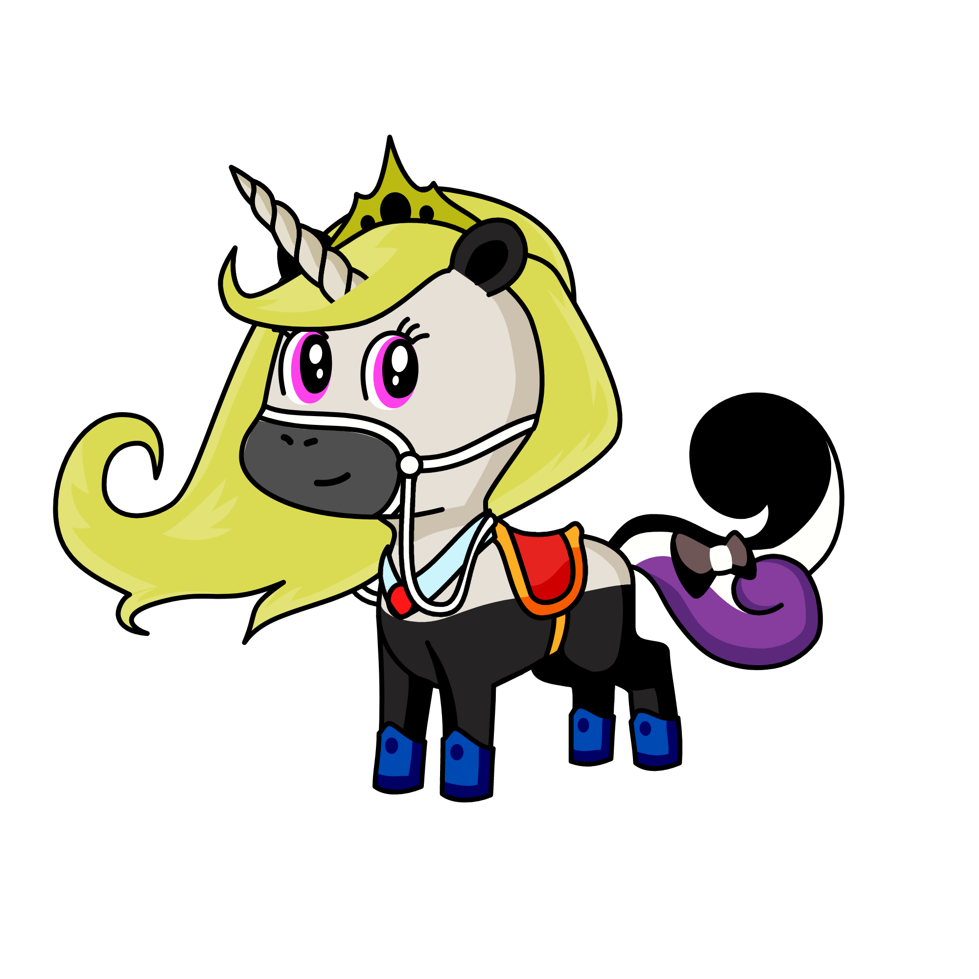 Moonlight, the unicorn