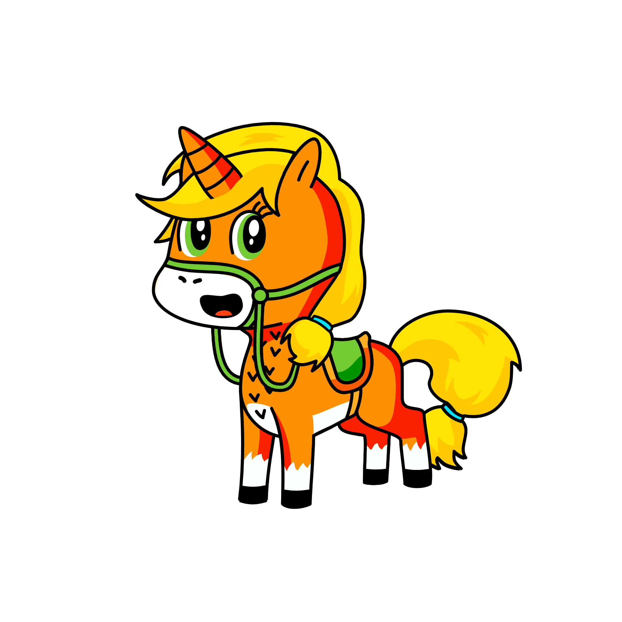Applejack, the unicorn
