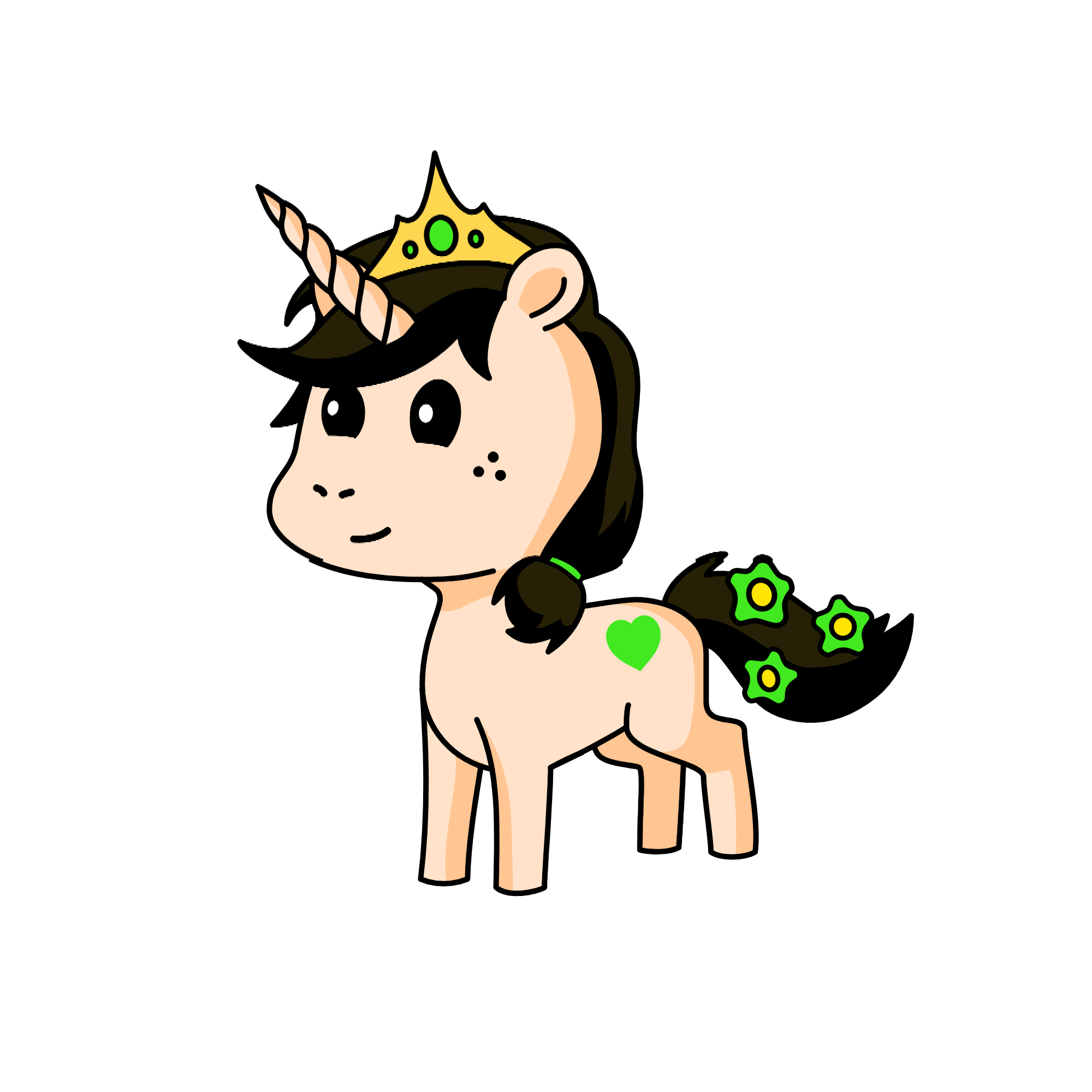 Rebecca or Becca, the unicorn