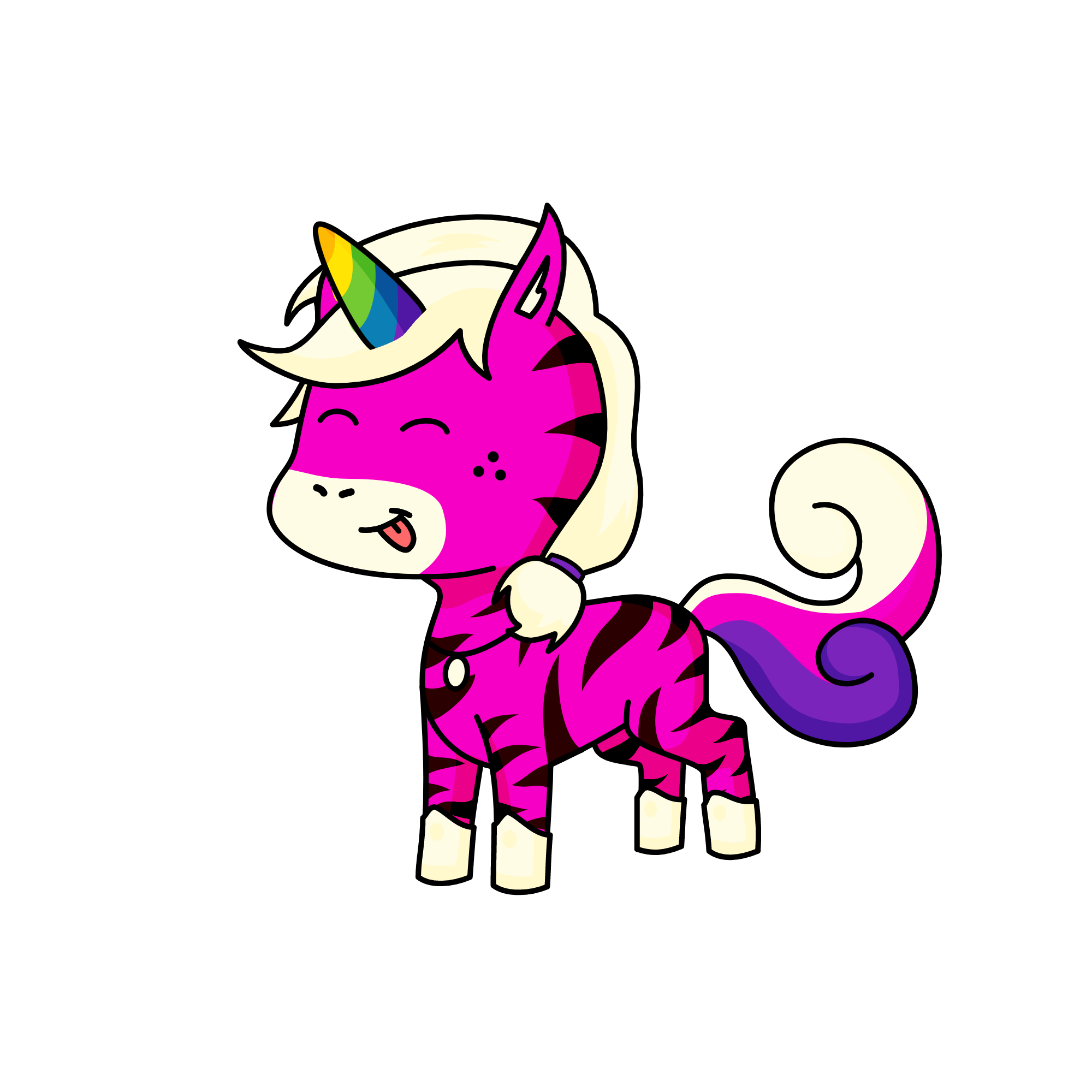 candy, the unicorn