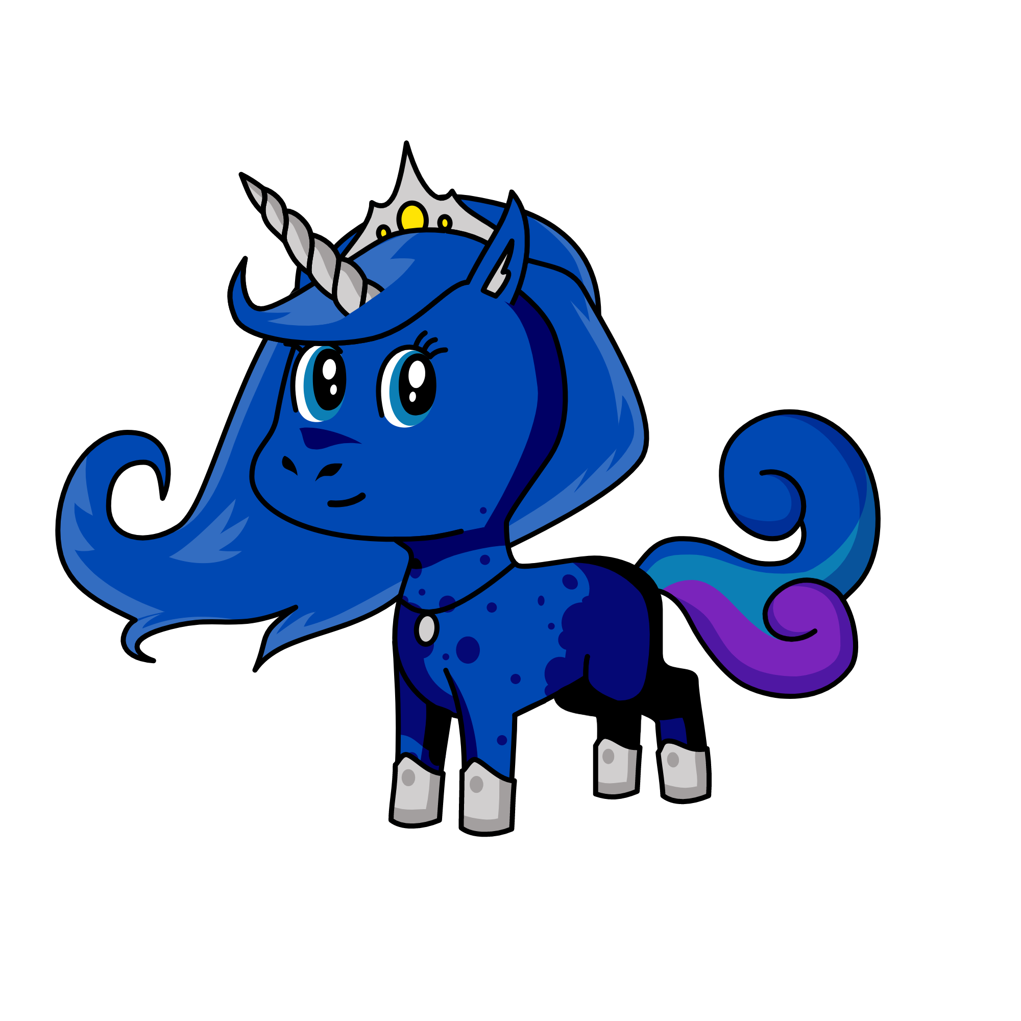 Luna, the unicorn