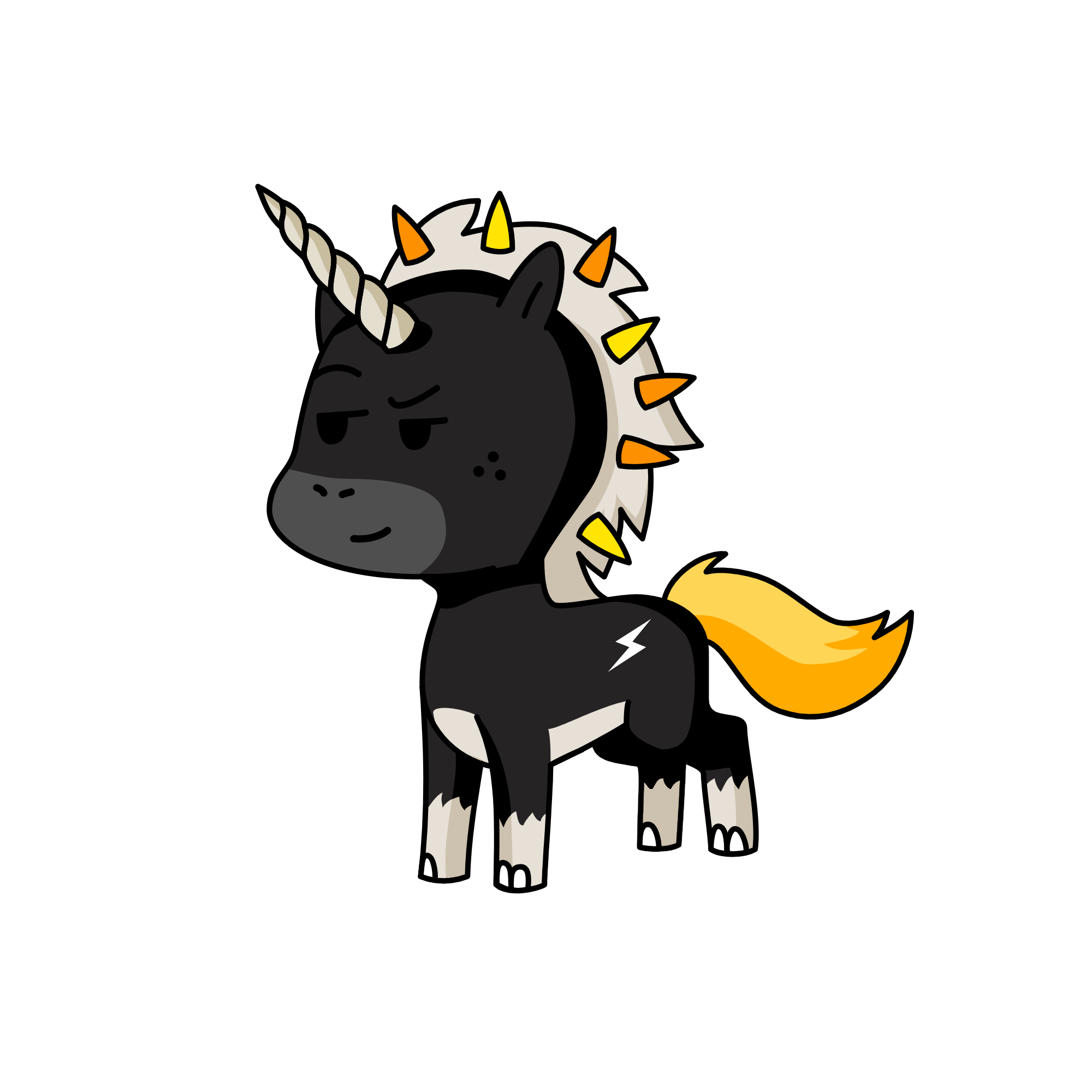 spike, the unicorn