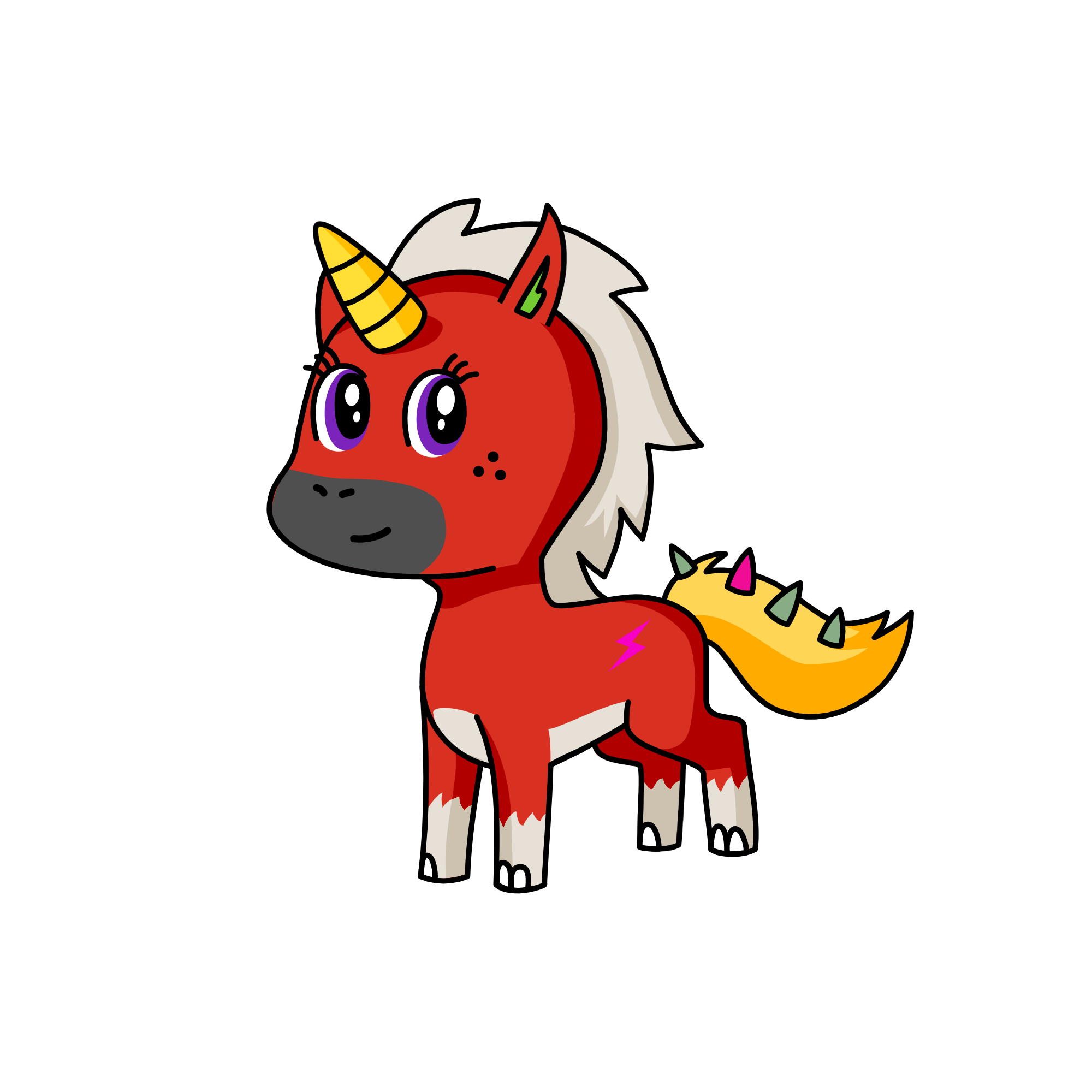 234789008742234789087432, the unicorn
