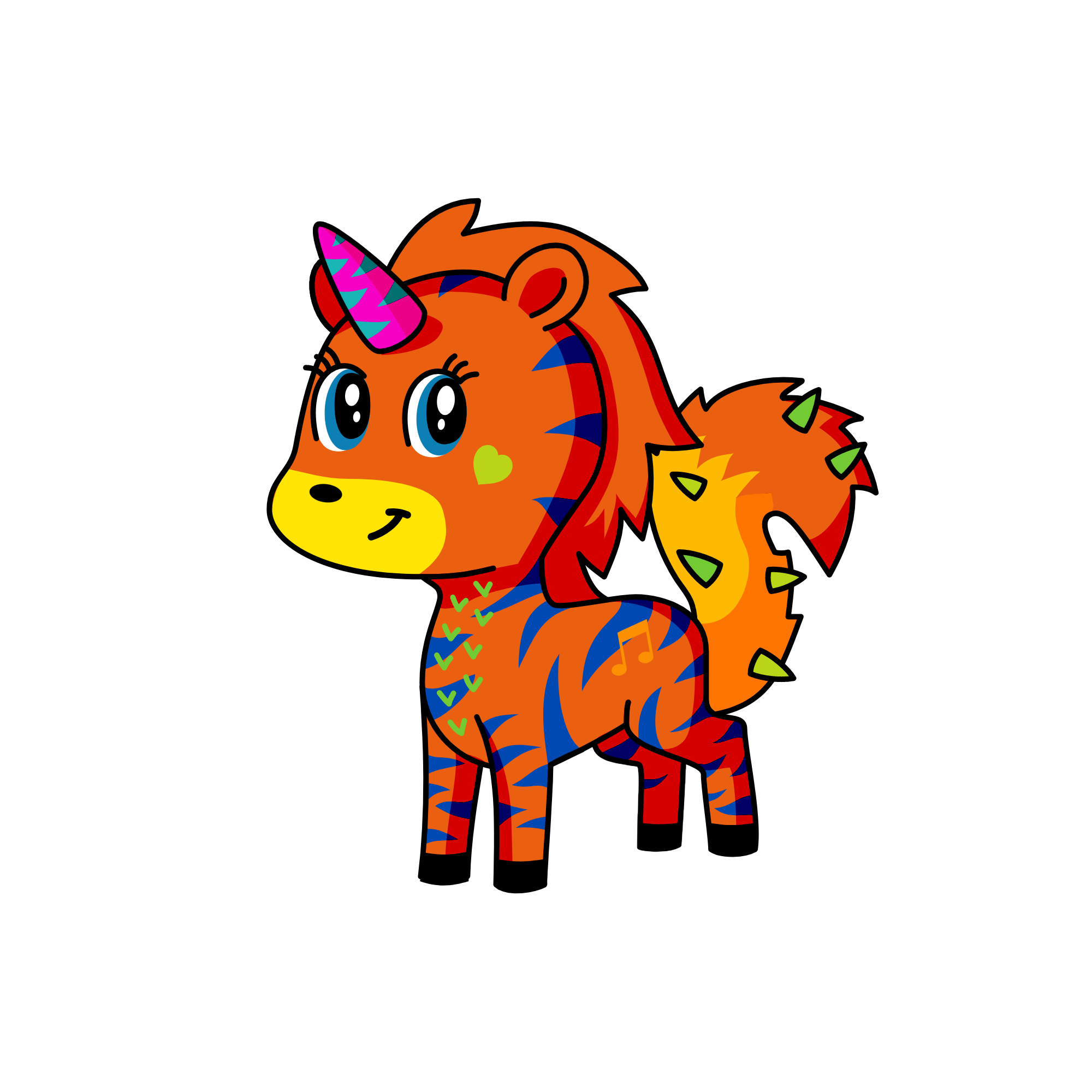 k234789009874323443w347434, the unicorn