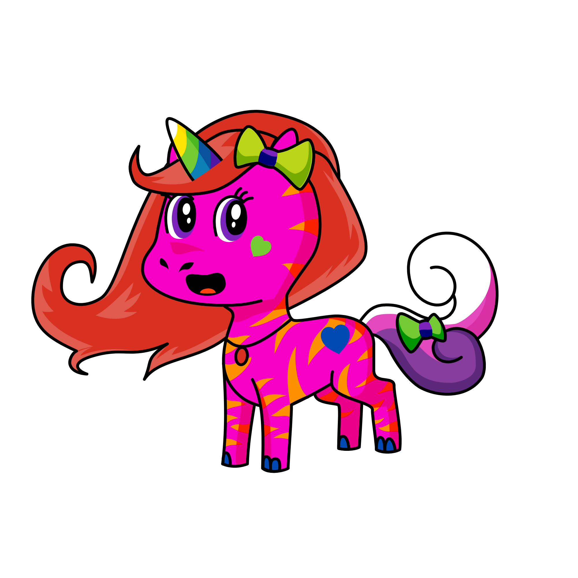 Princess Belle, the unicorn