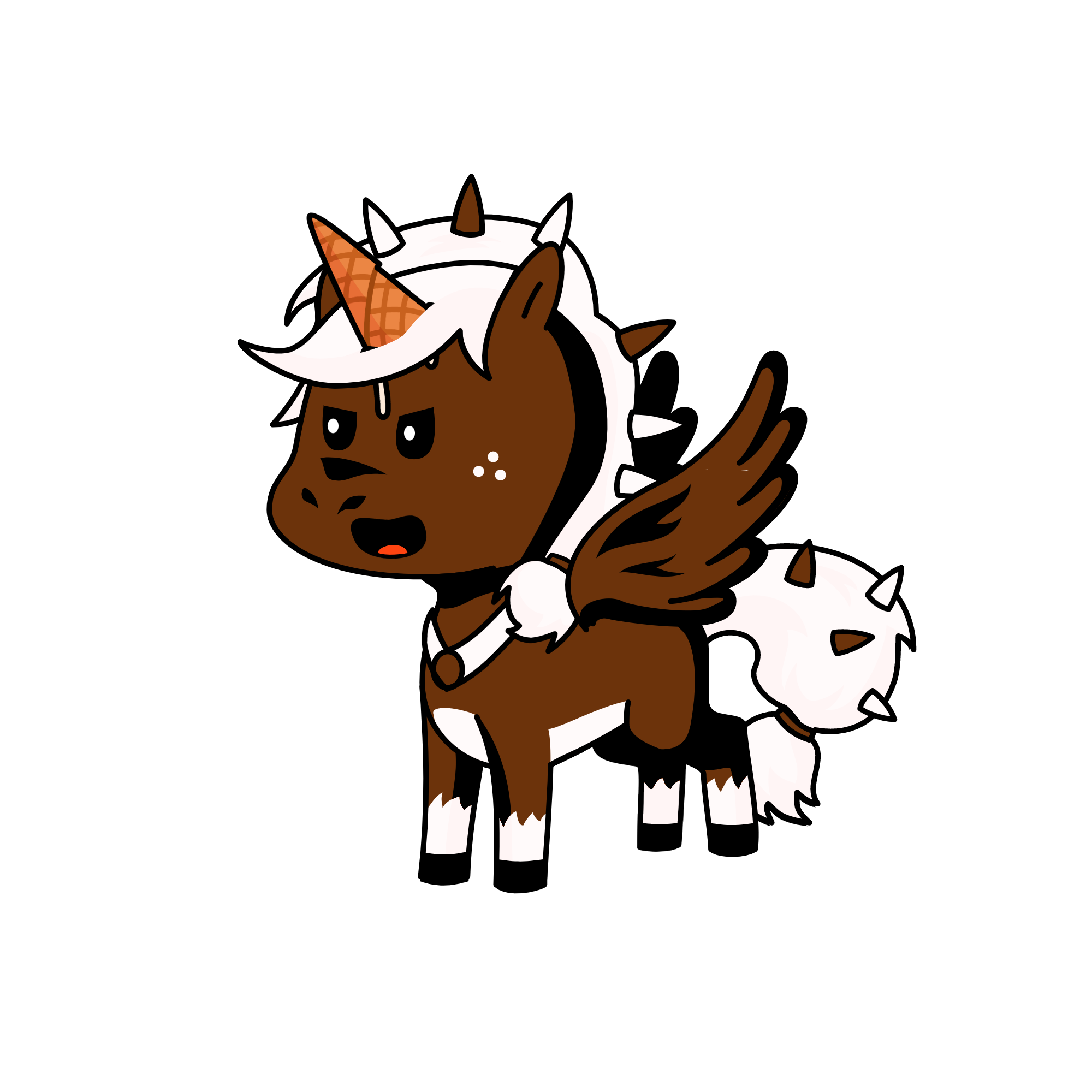 Chocolate, the unicorn