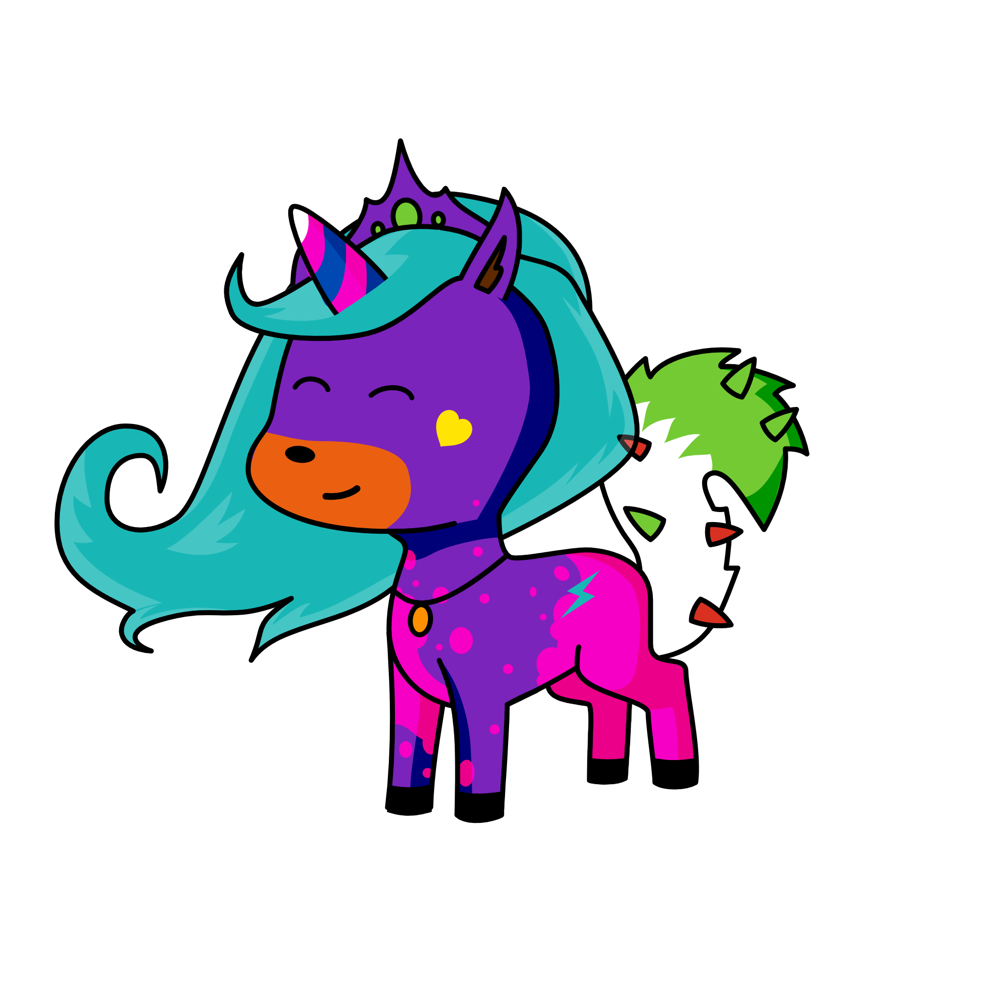 River, the unicorn