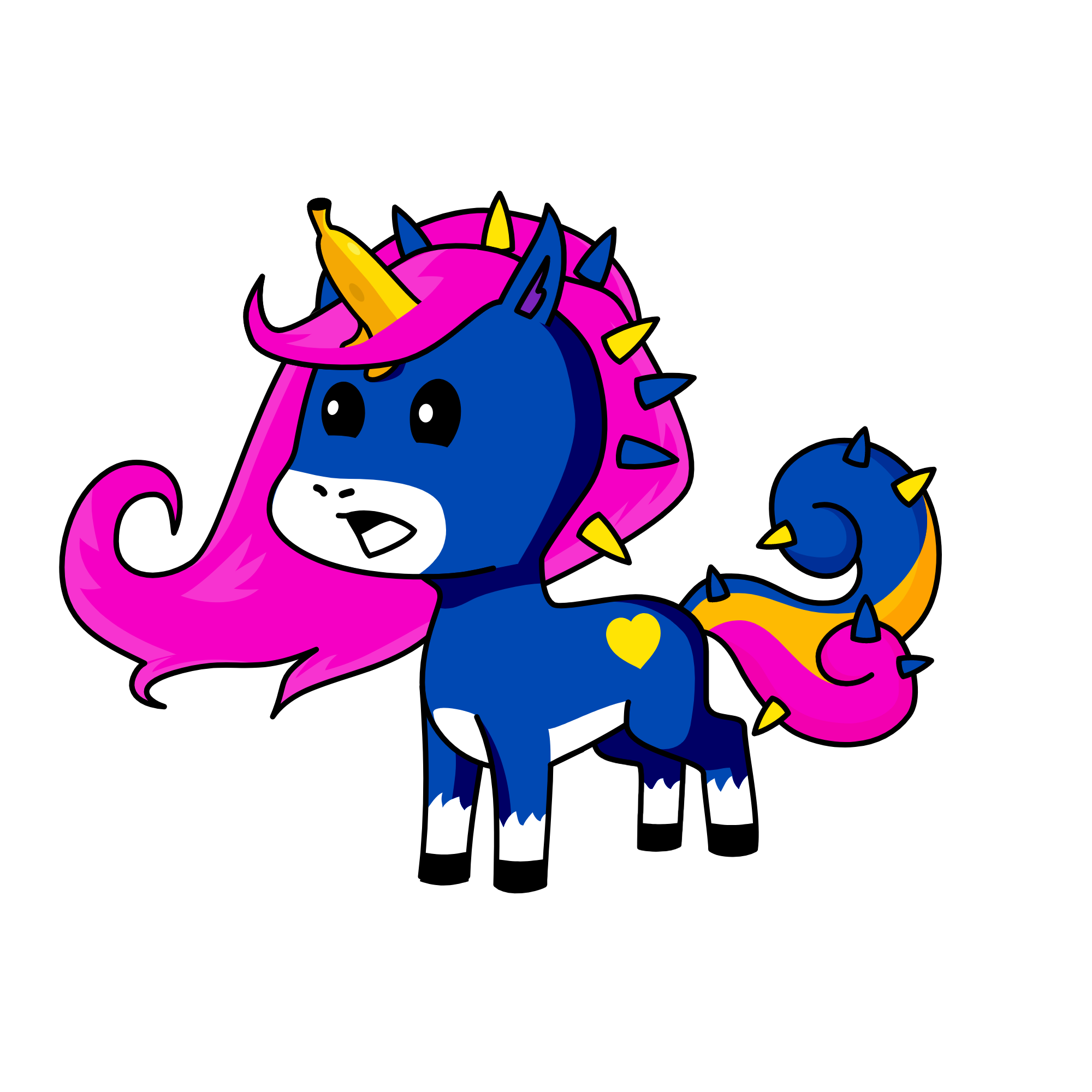 Bah Nah, the unicorn
