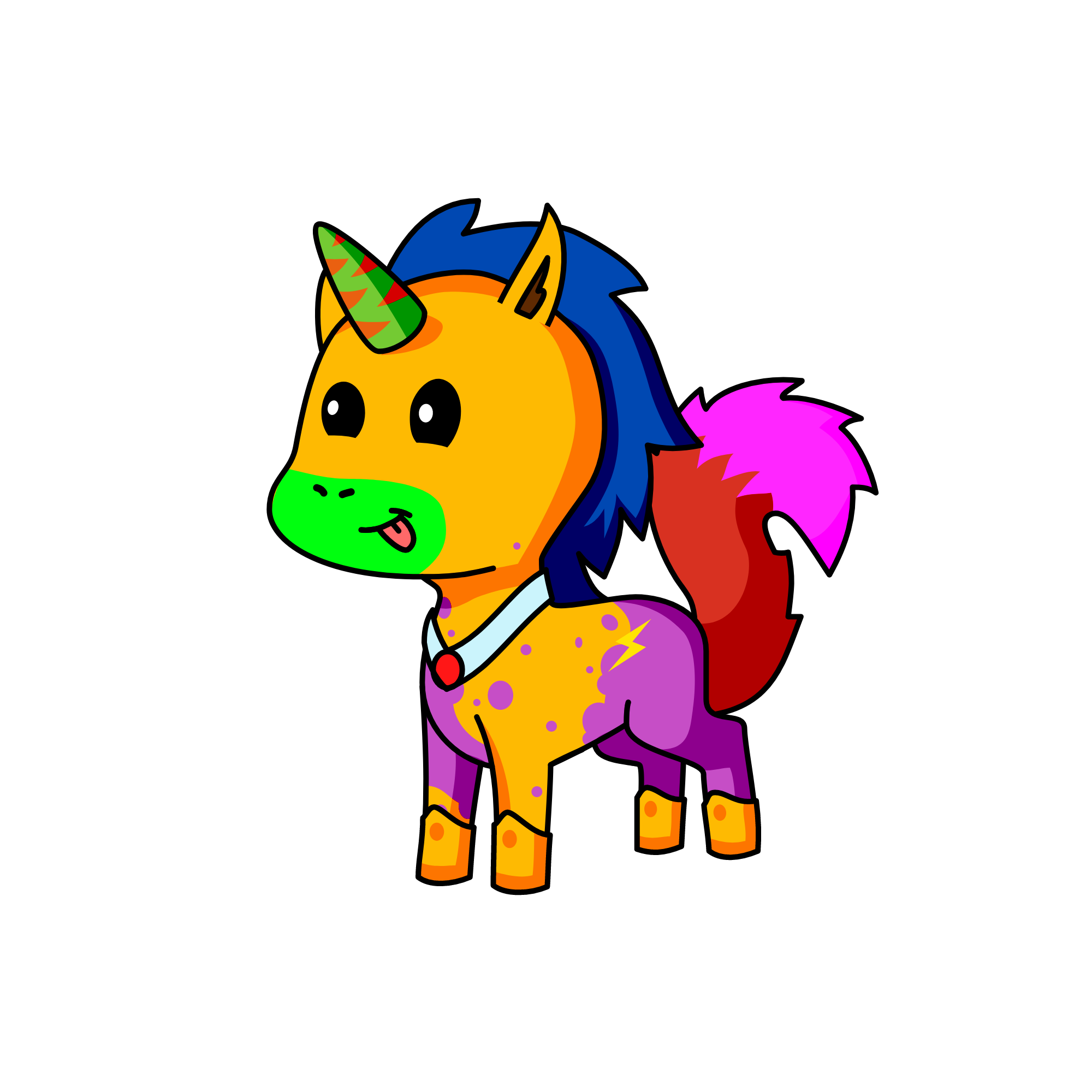 lightning bolt , the unicorn