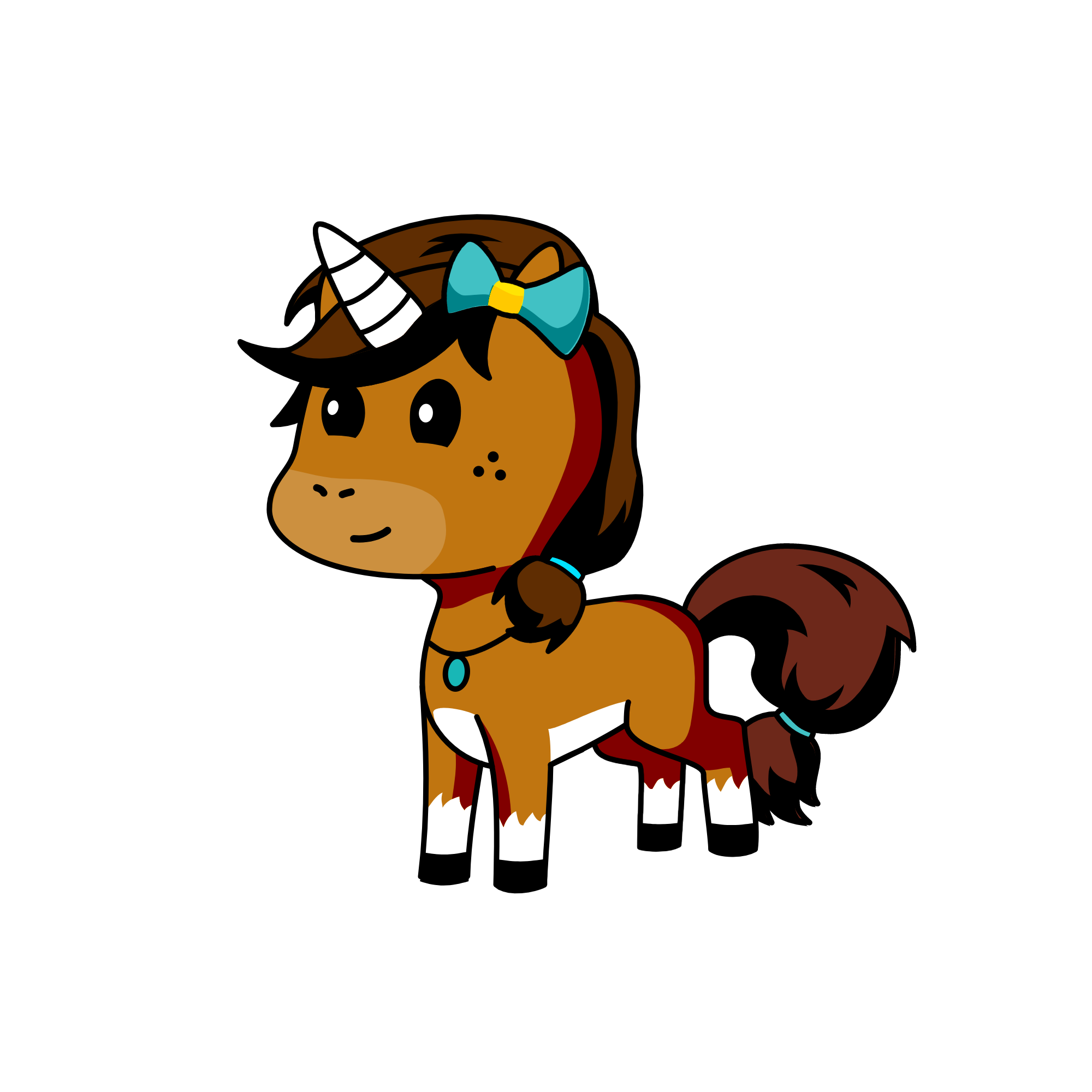 Cutie, the unicorn