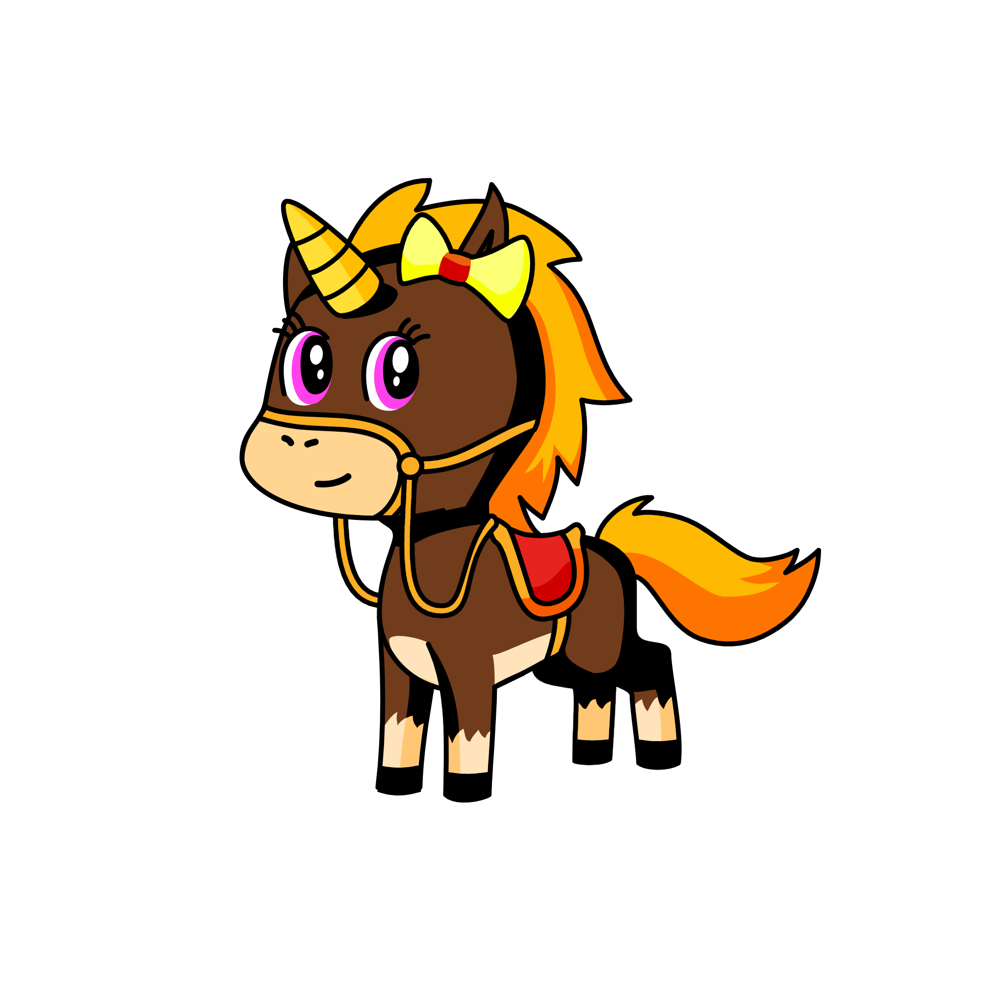 Bestie, the unicorn